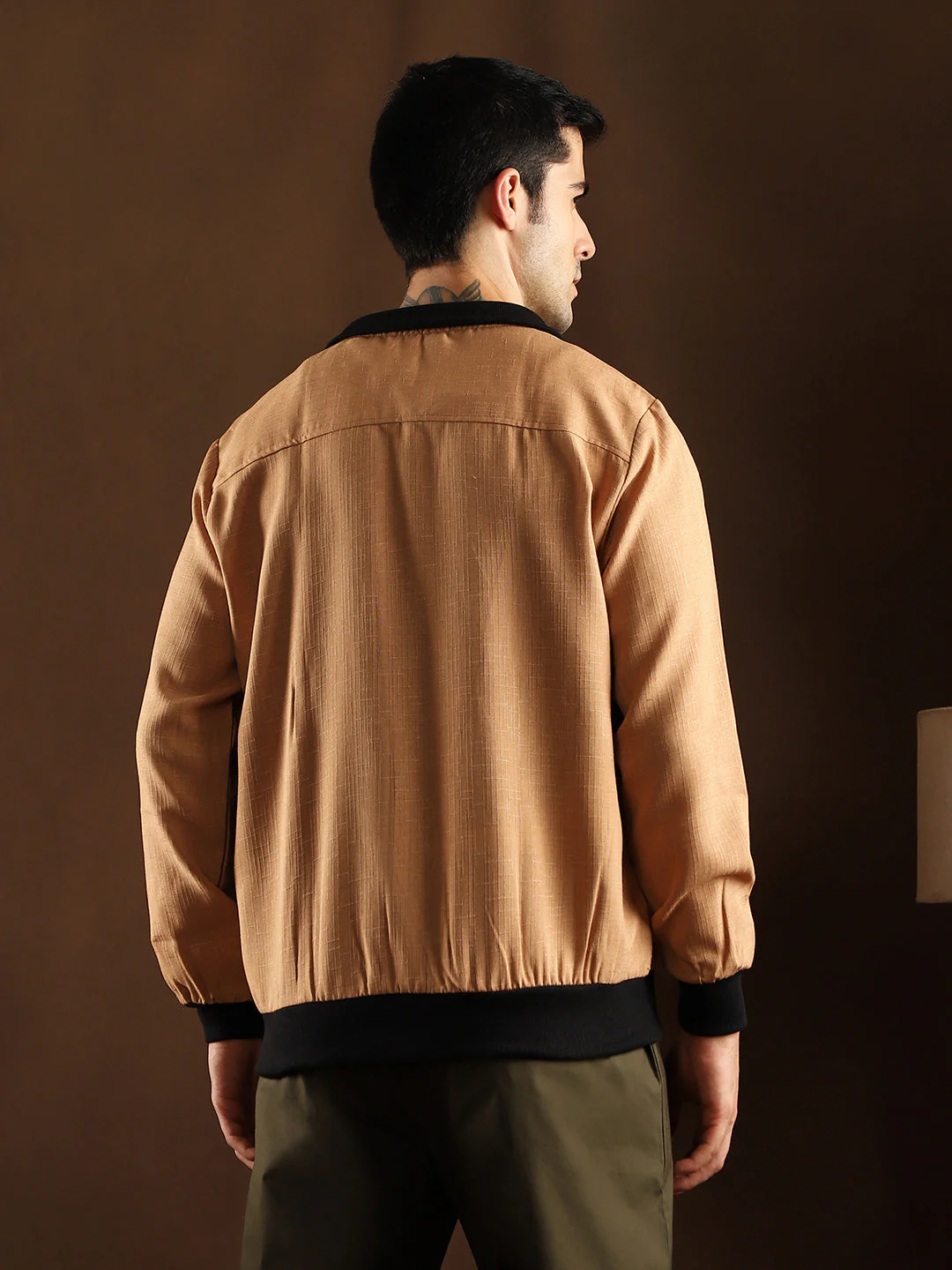 OneKind Tactile-Utility Bomber Jacket - Image 4
