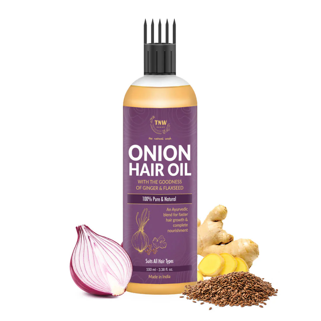Onion Hair Oil No Mineral Oil & Silicones - Image 6