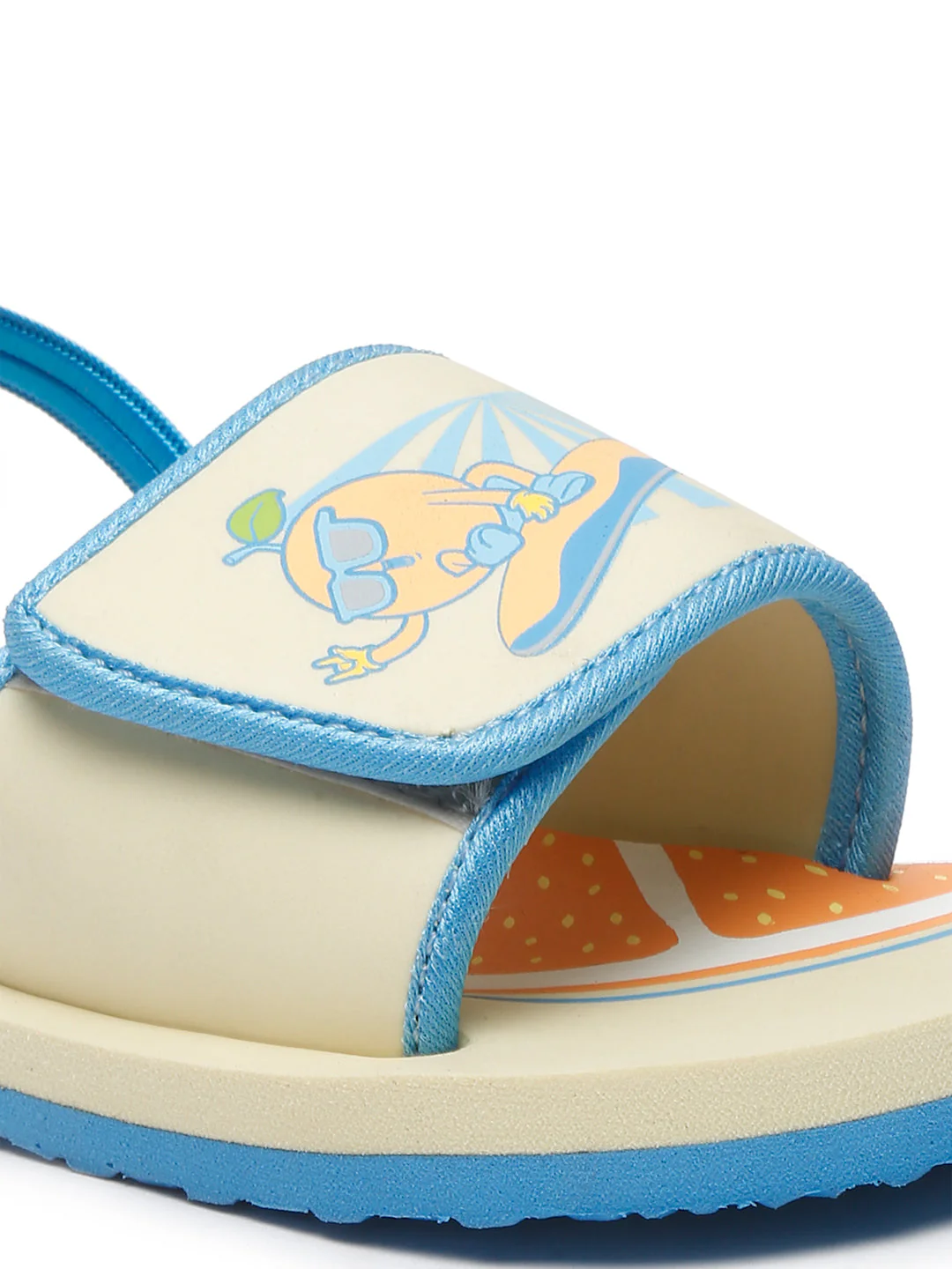 ONYC Beige Sliders for Kids, Surfing Sliders (Unisex) - Image 4