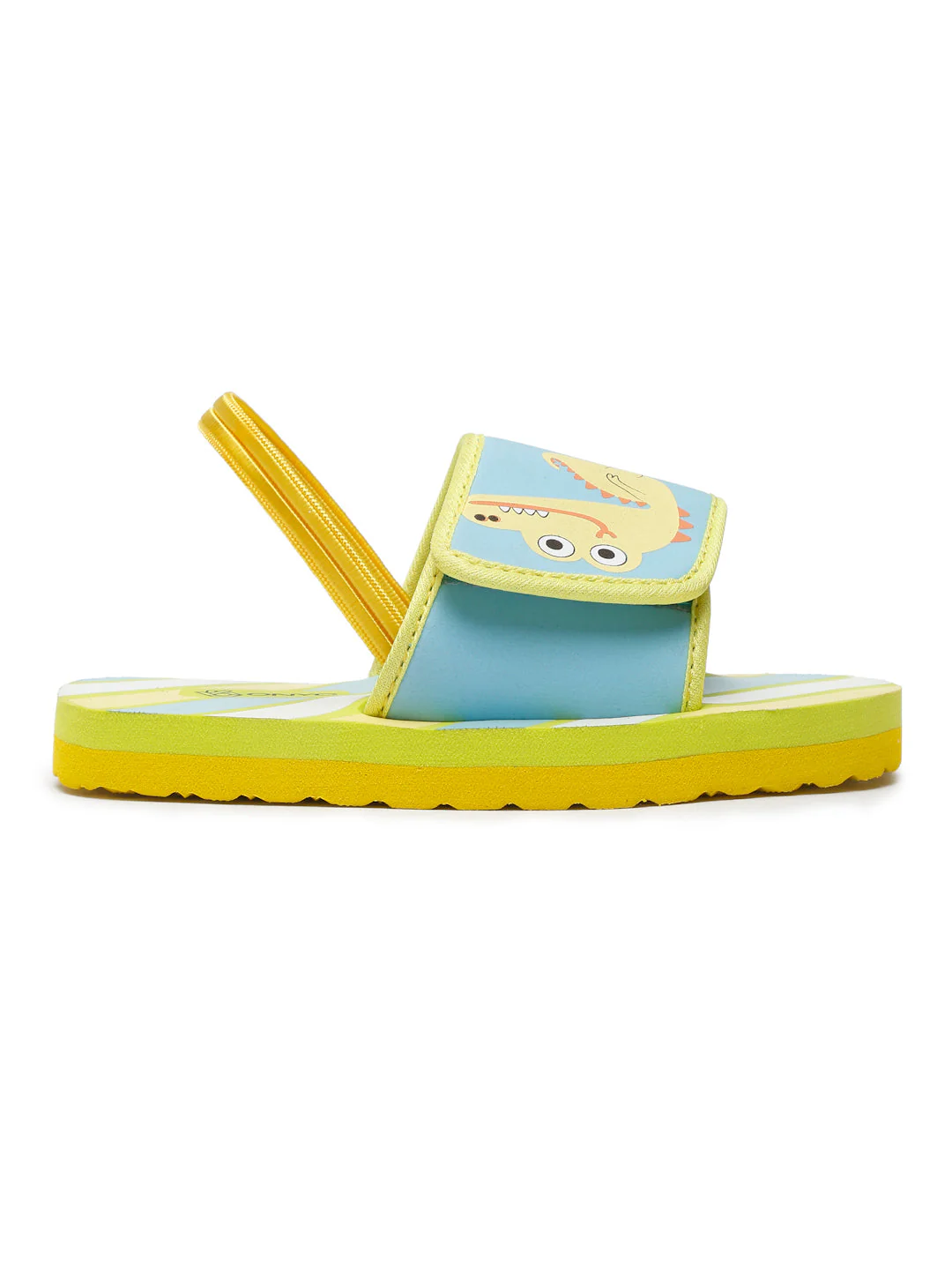 ONYC Kids Sliders | Crocodile Yellow Sliders | Unisex - Image 3