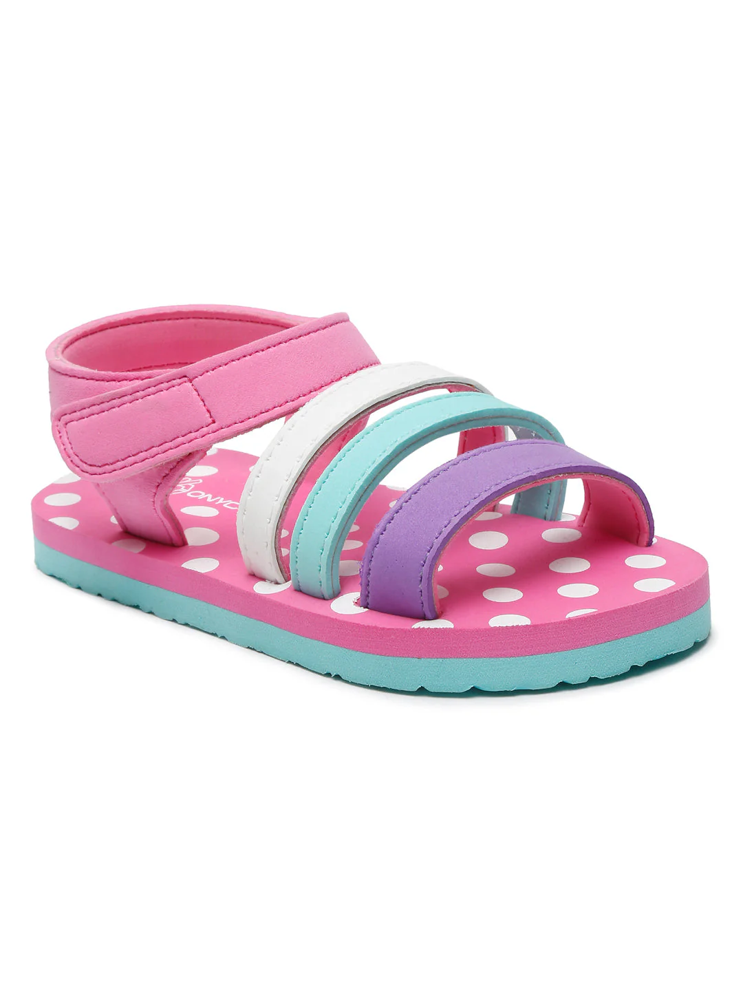ONYC Premium Butterscotch Kids Sandals for Girls (Pink) - Image 2