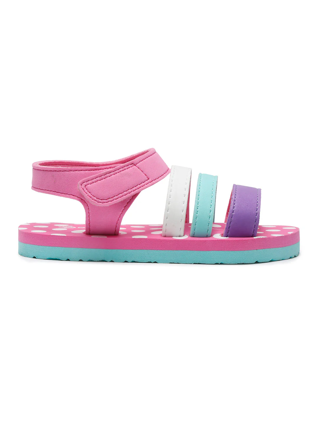 ONYC Premium Butterscotch Kids Sandals for Girls (Pink) - Image 3