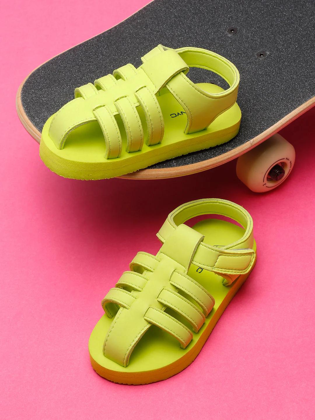 ONYC Tooti Frooti Kids Sandals (Lime Green), Unisex - Image 162