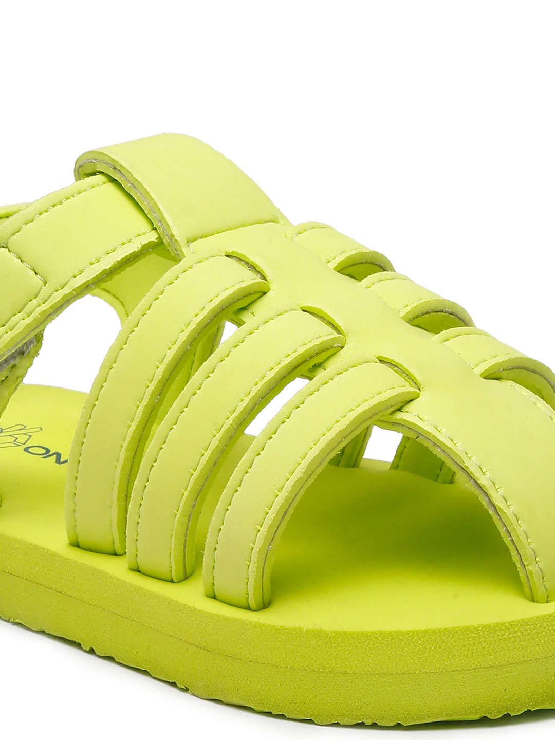ONYC Tooti Frooti Kids Sandals (Lime Green), Unisex - Image 4