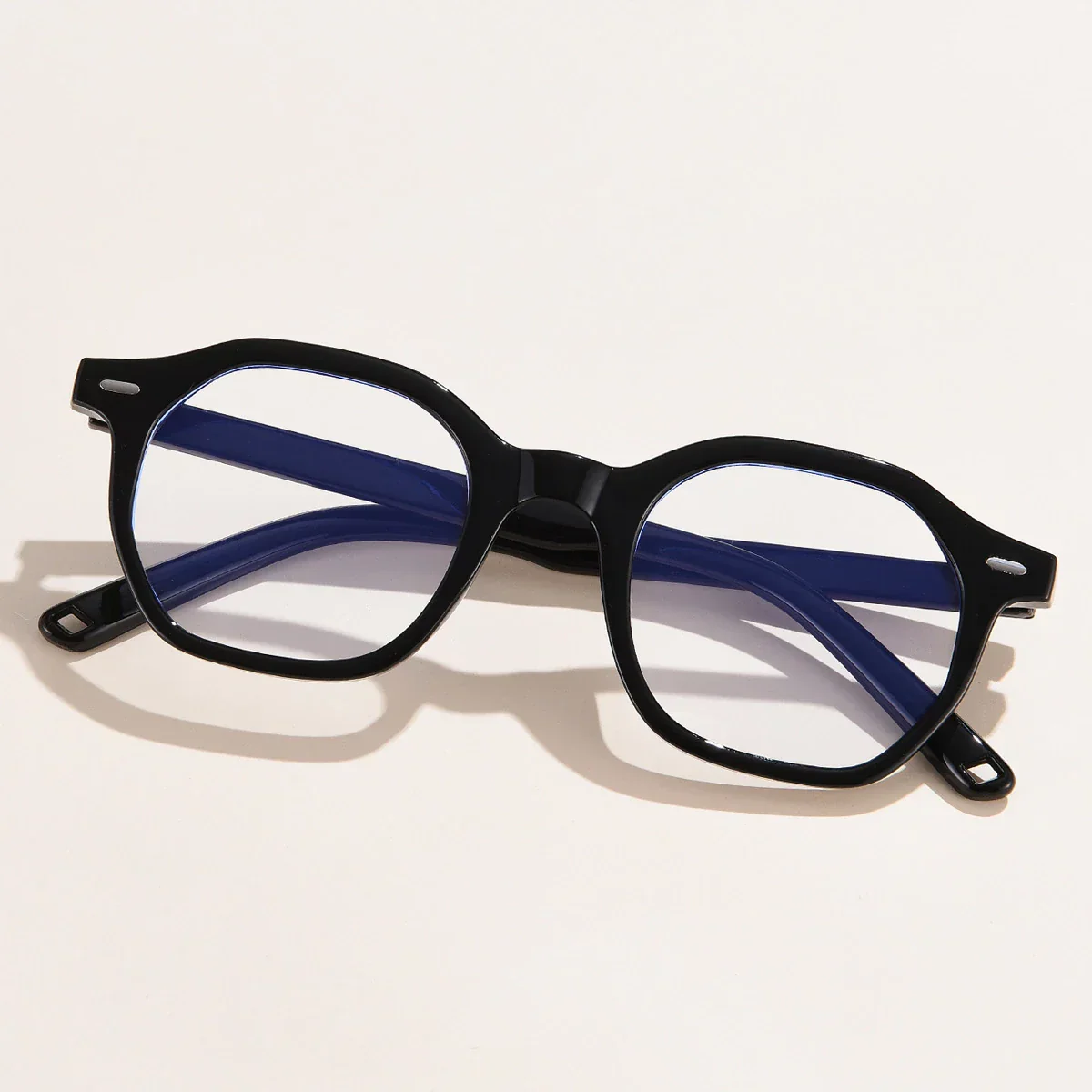 Orchid Black Clear Round Sunglasses - Image 5