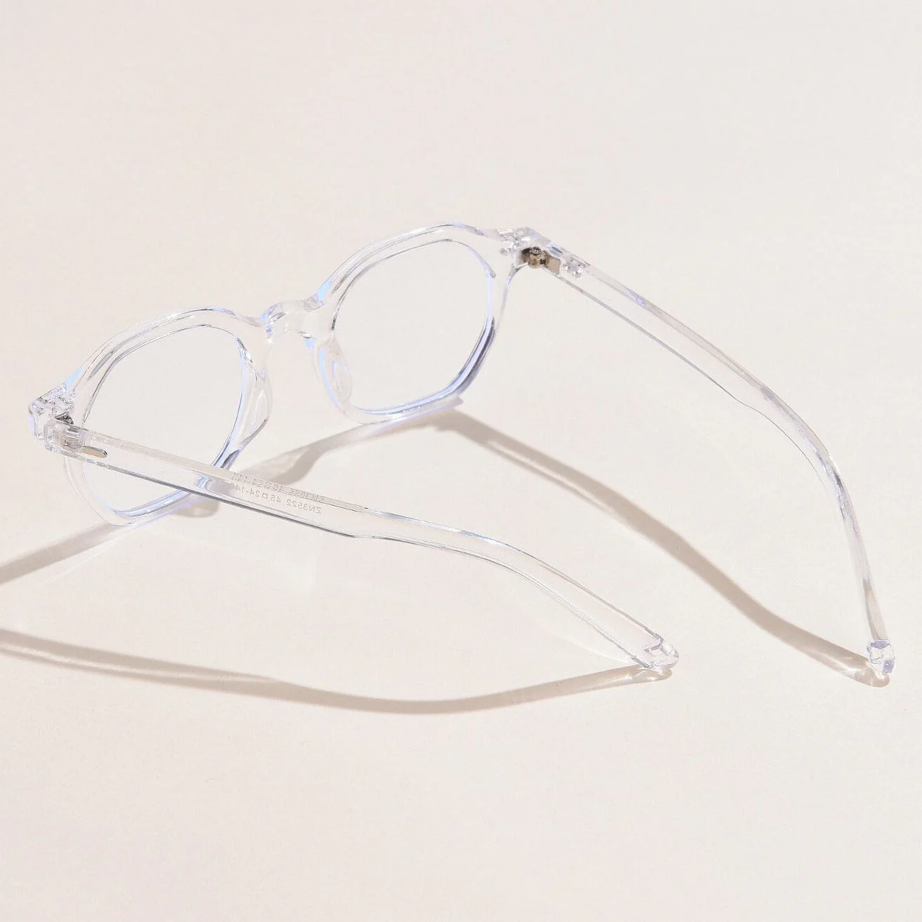 Orchid Clear Round Sunglasses - Image 5