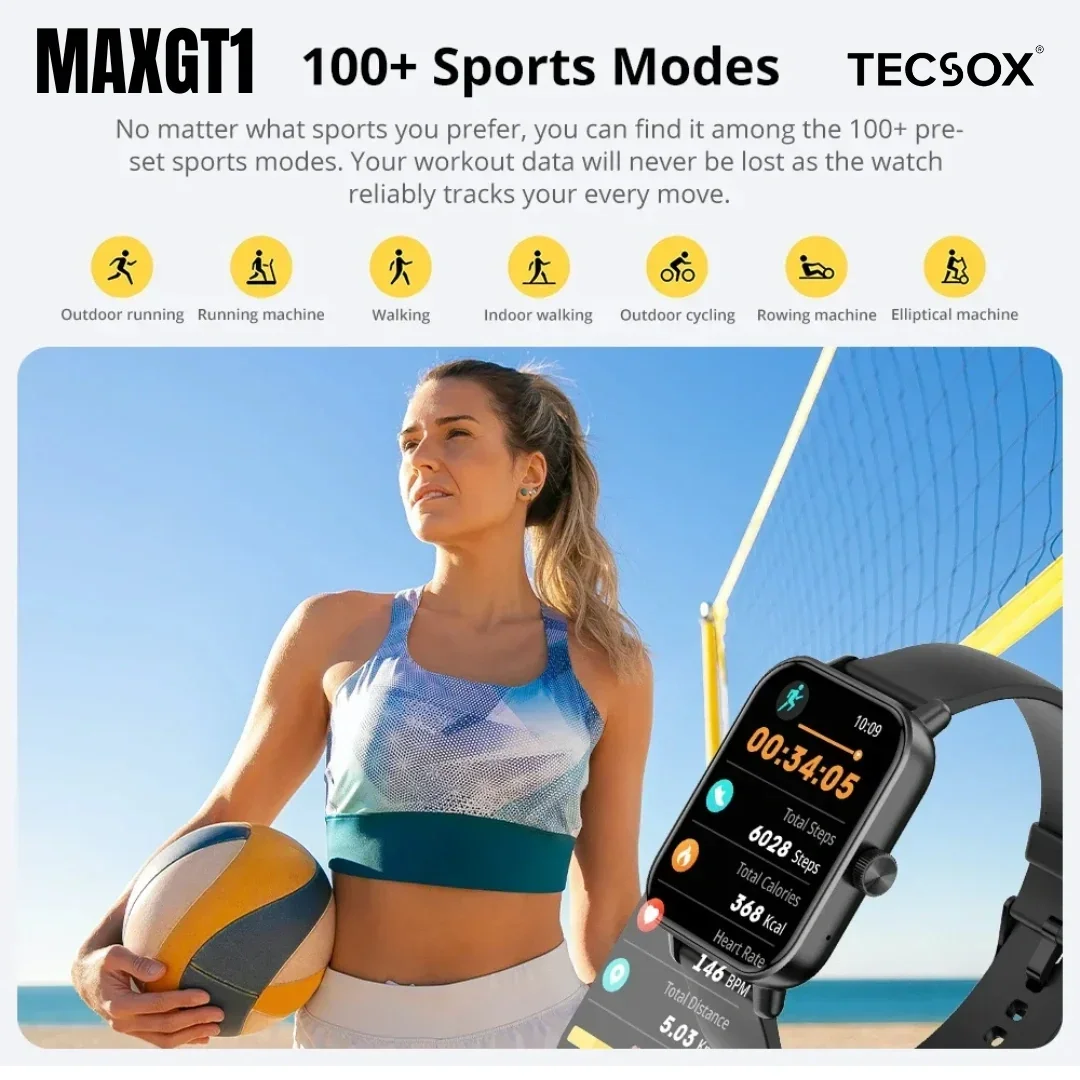 Order MaxGT1 | 1.9" IPS Display | 100+Sports Mode - Image 6