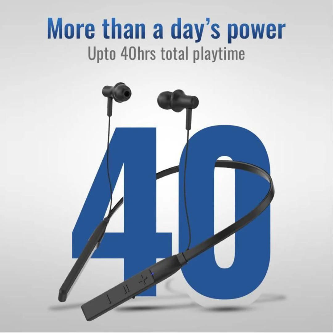 Order TecSox Neo 400 Bluetooth Neckband | 40 Hrs Playtime - Image 3