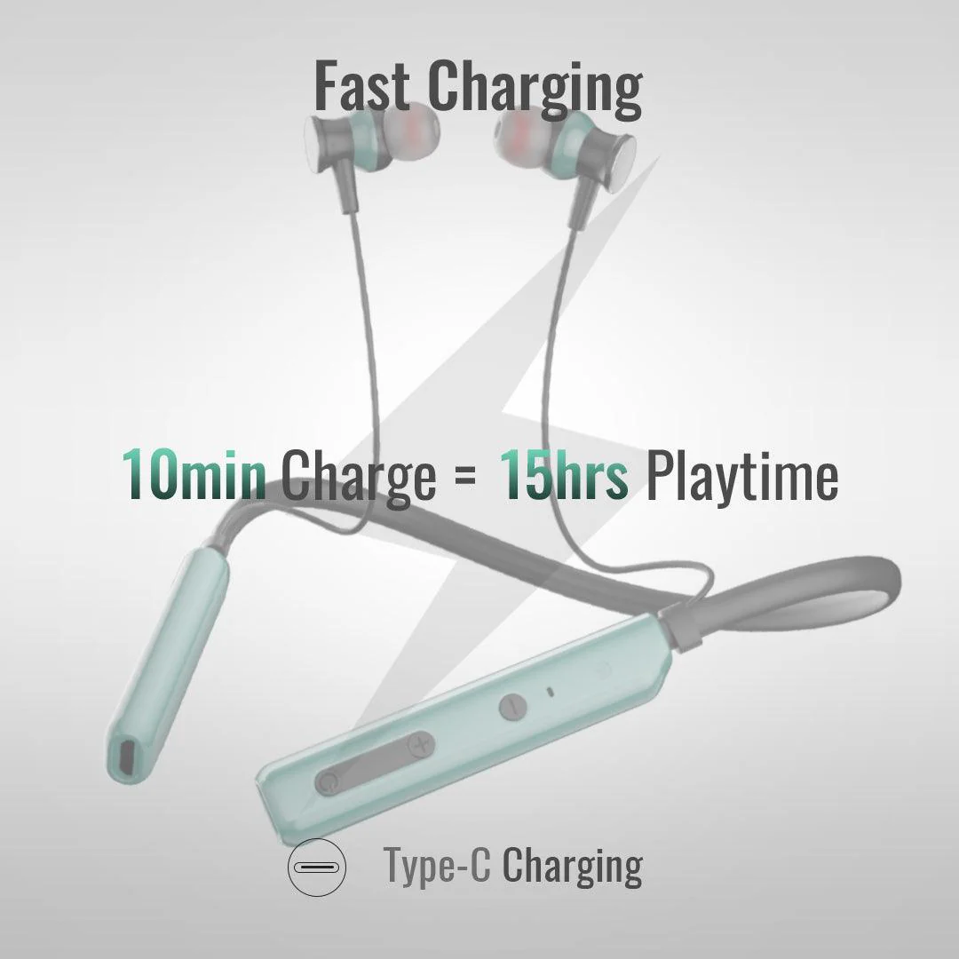 Order TecSox Roar Neckband with 14mm Sound Driver Inside - Image 7