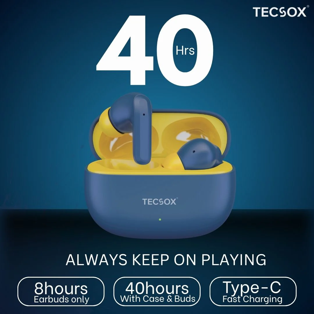 Order TecSox Wave Bluetooth Earbuds | Deep Bass - Image 7