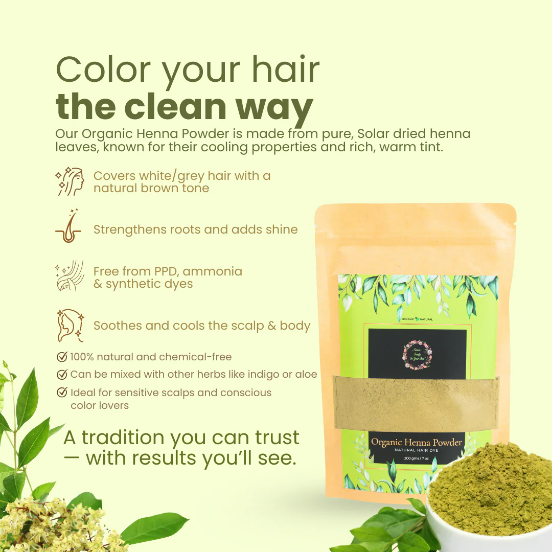 Organic Henna Powder - Image 3