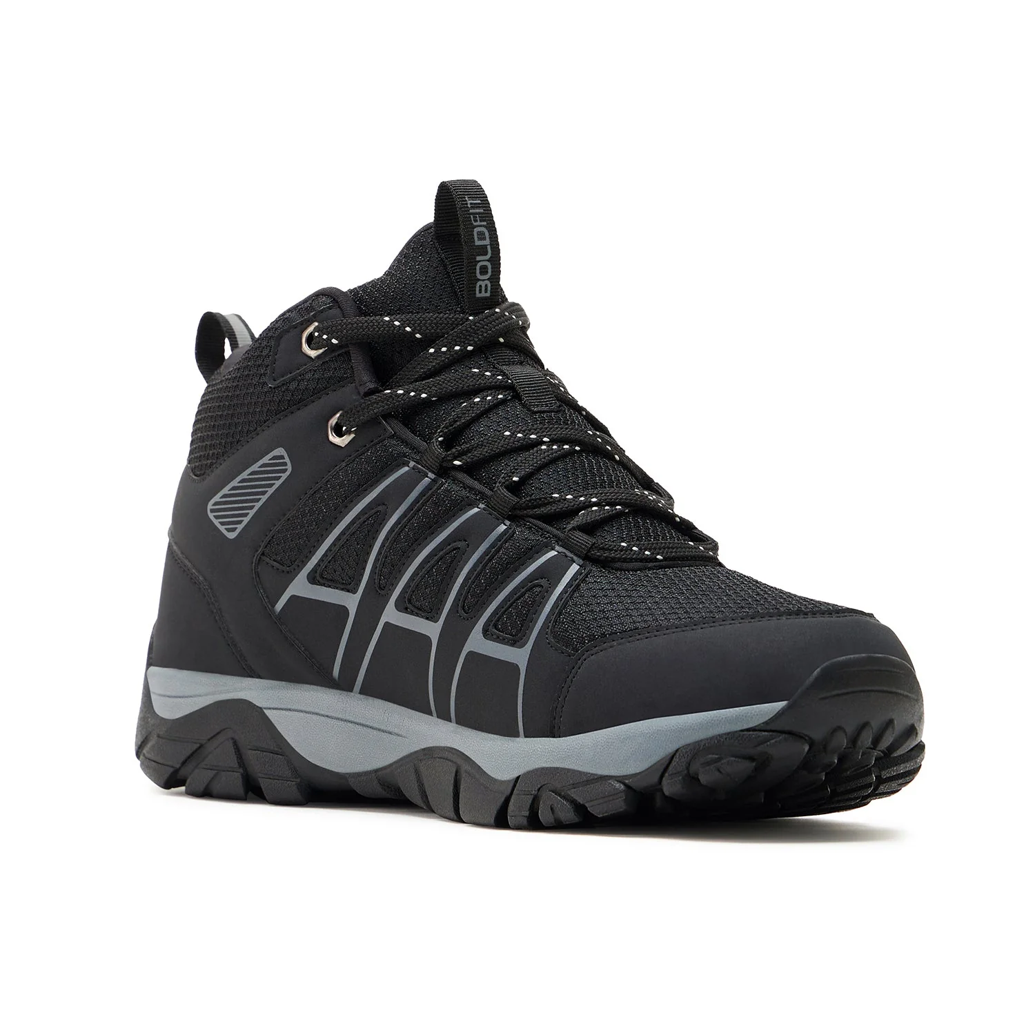 Outlander Pro Mens Trekking Shoes - Black - Image 3