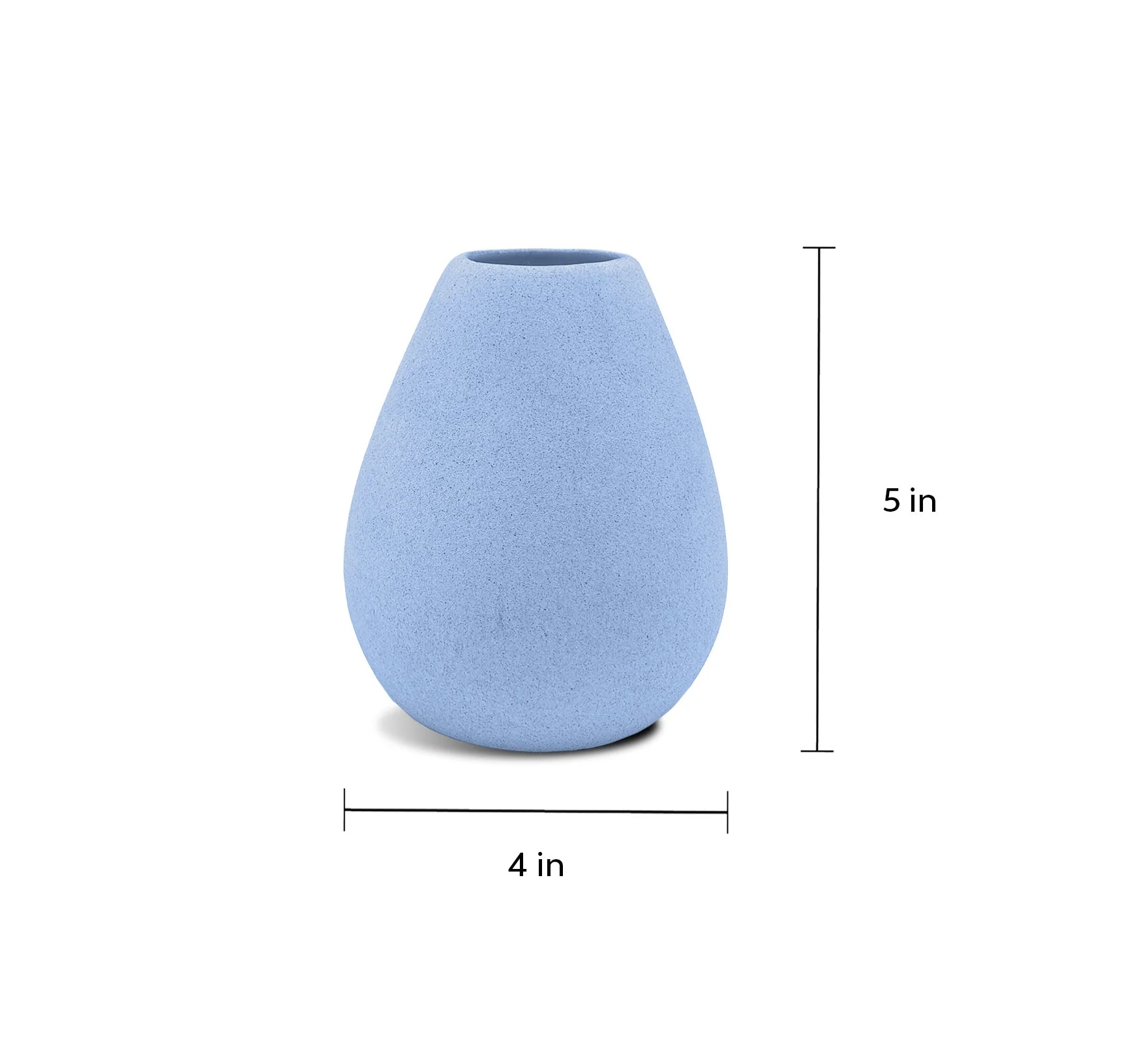 Oval Ceramic Table Vase - Image 11