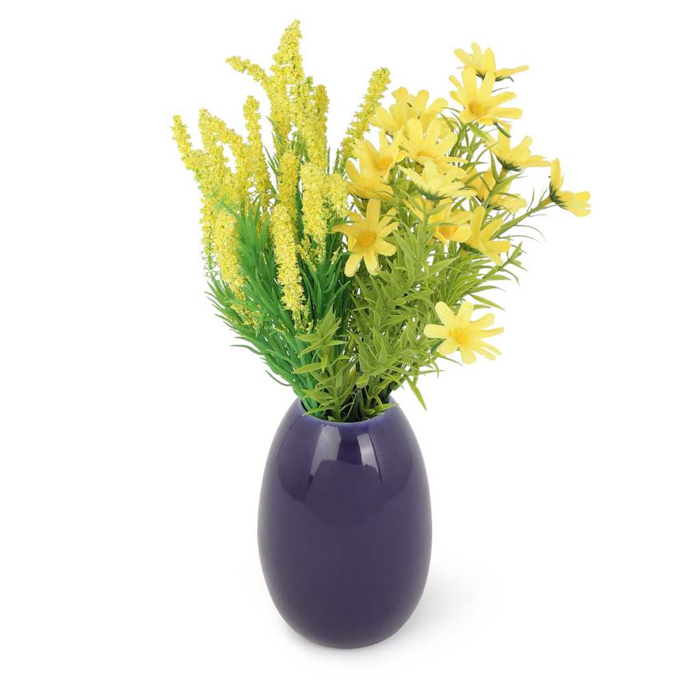 Oval Ceramic Table Vase - Image 17