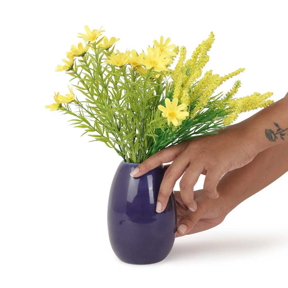 Oval Ceramic Table Vase - Image 18