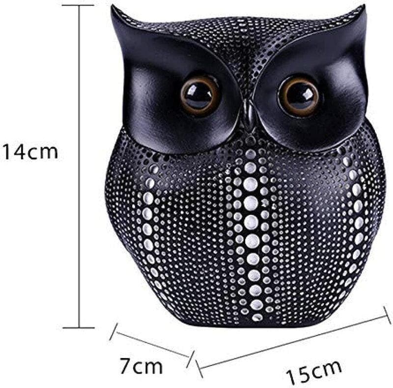 Owl Spot Showpiece - Black - Image 5
