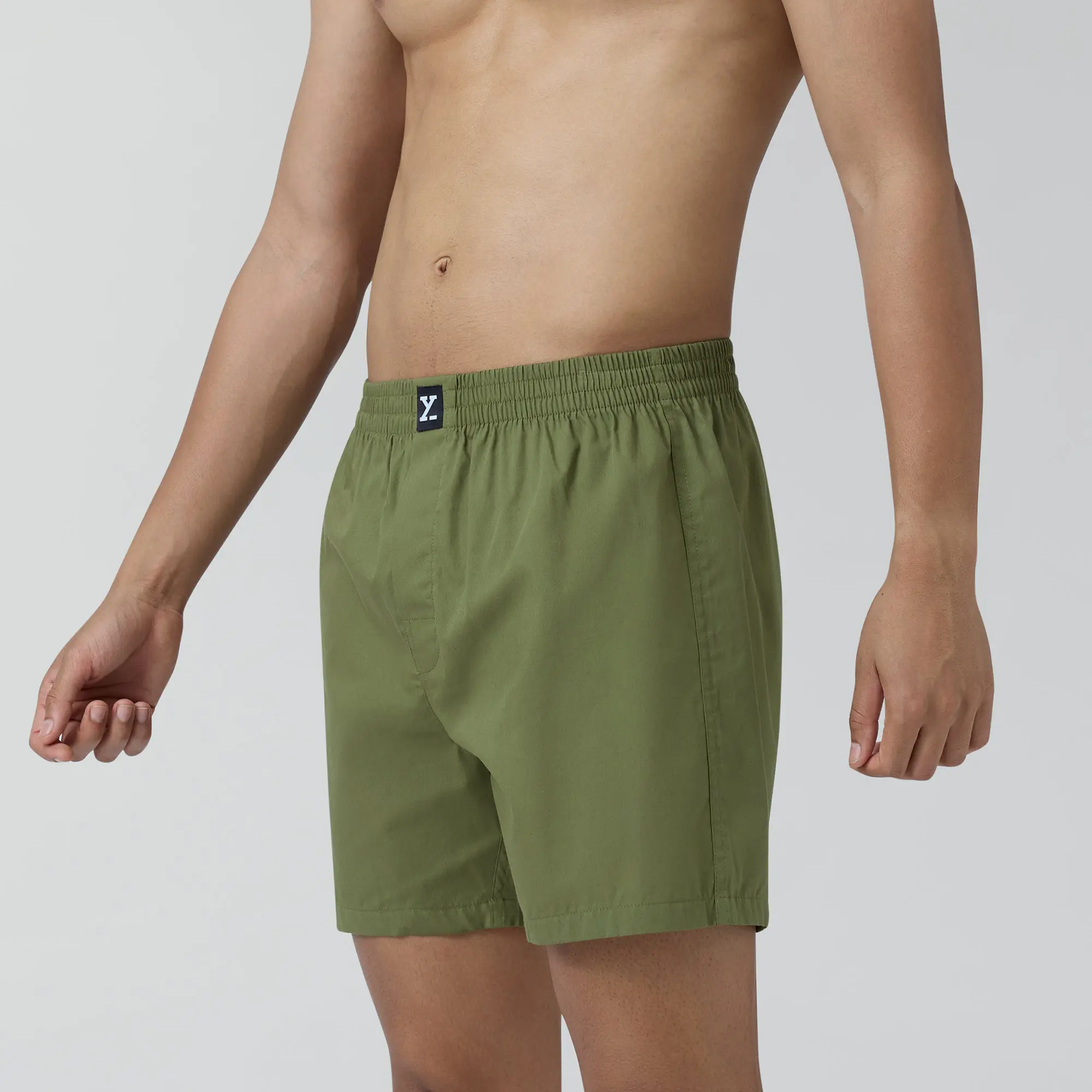 Pace Cotton Boxer Army Green - Image 6