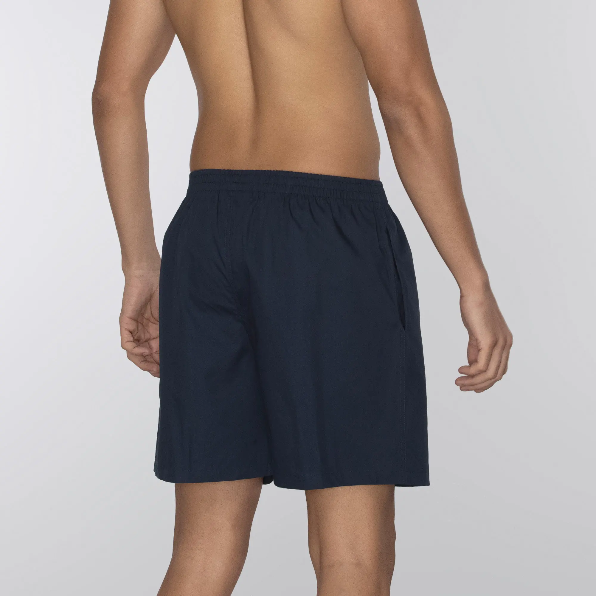 Pace Cotton Boxer Shorts Midnight Blue - Image 3