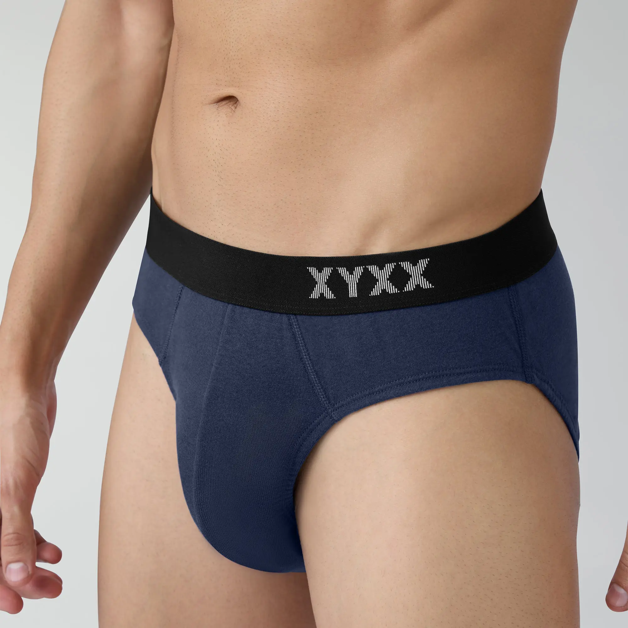 Pace Cotton Rib Briefs Estate Blue - Image 6