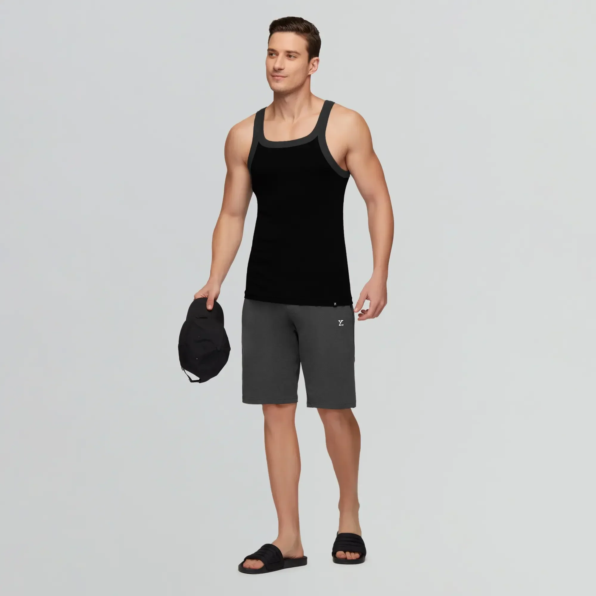 Pace Square Neck Vest Black Knight - Image 6