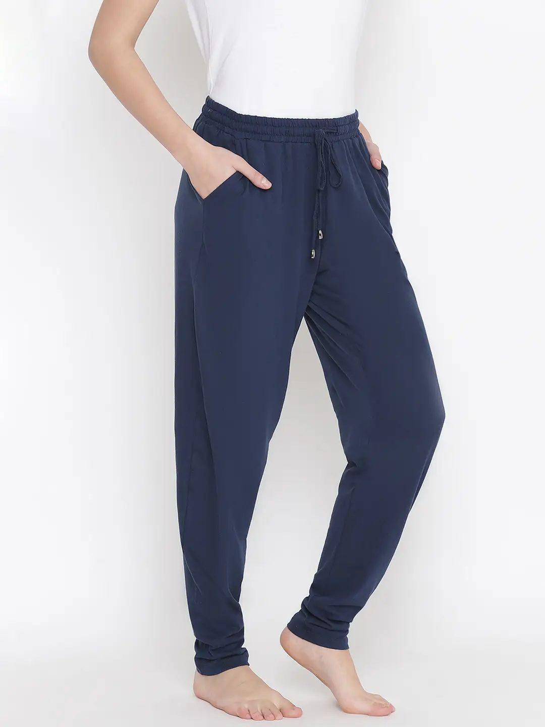 Pacific Solid Blue Easy Women Nightwear Pajama - Image 4