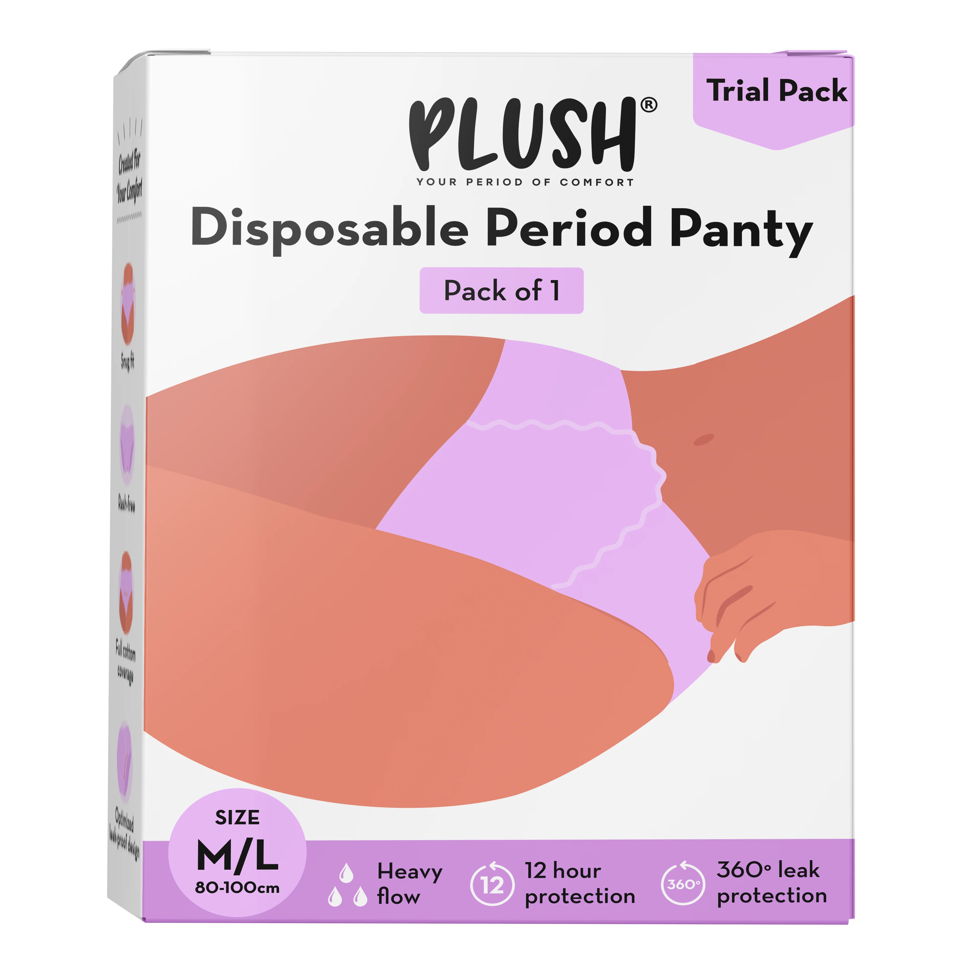 Pack of 1 -Disposable Period Panty M/L - Image 7