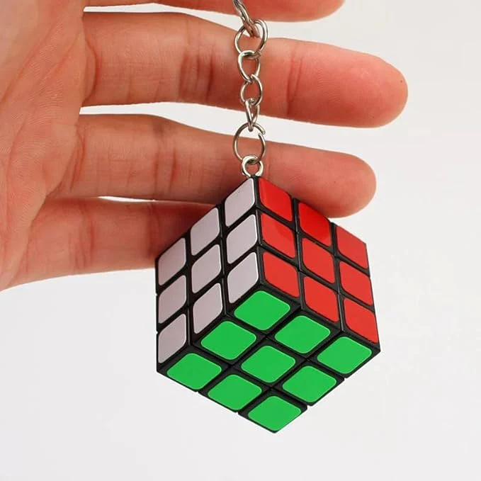 PACK OF 12 | Mini Rubik’s Cube with keyring for Return Gift -14 per pc- (Prepaid Only) - Image 2