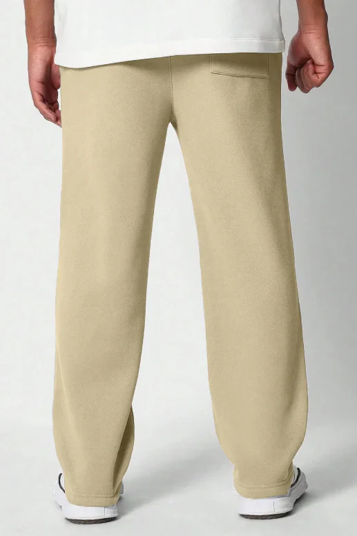 Pack Of 2 Joggers : Brown and Beige - Image 5