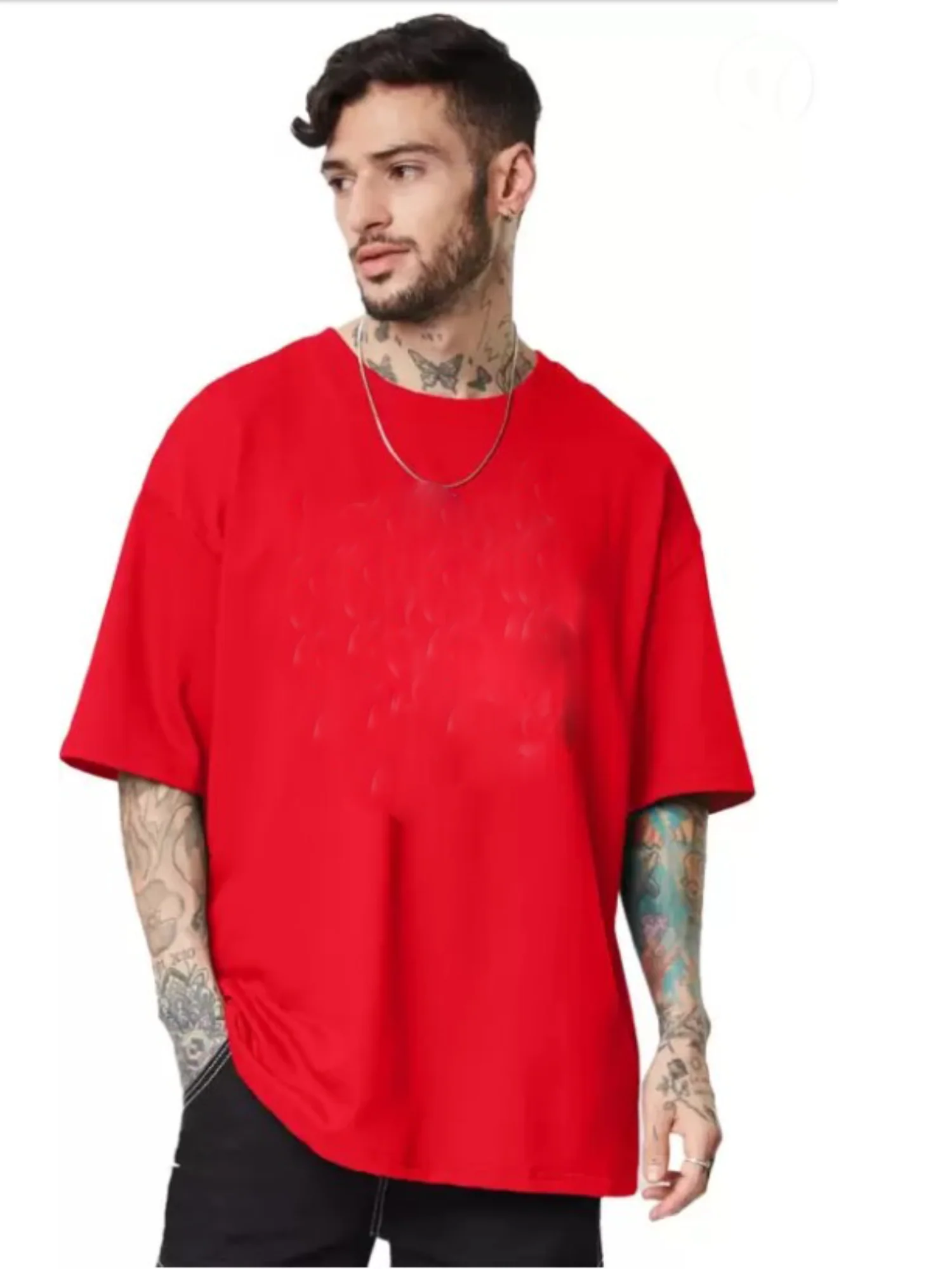 Pack of 3 Plain tees> (Select) - Image 7