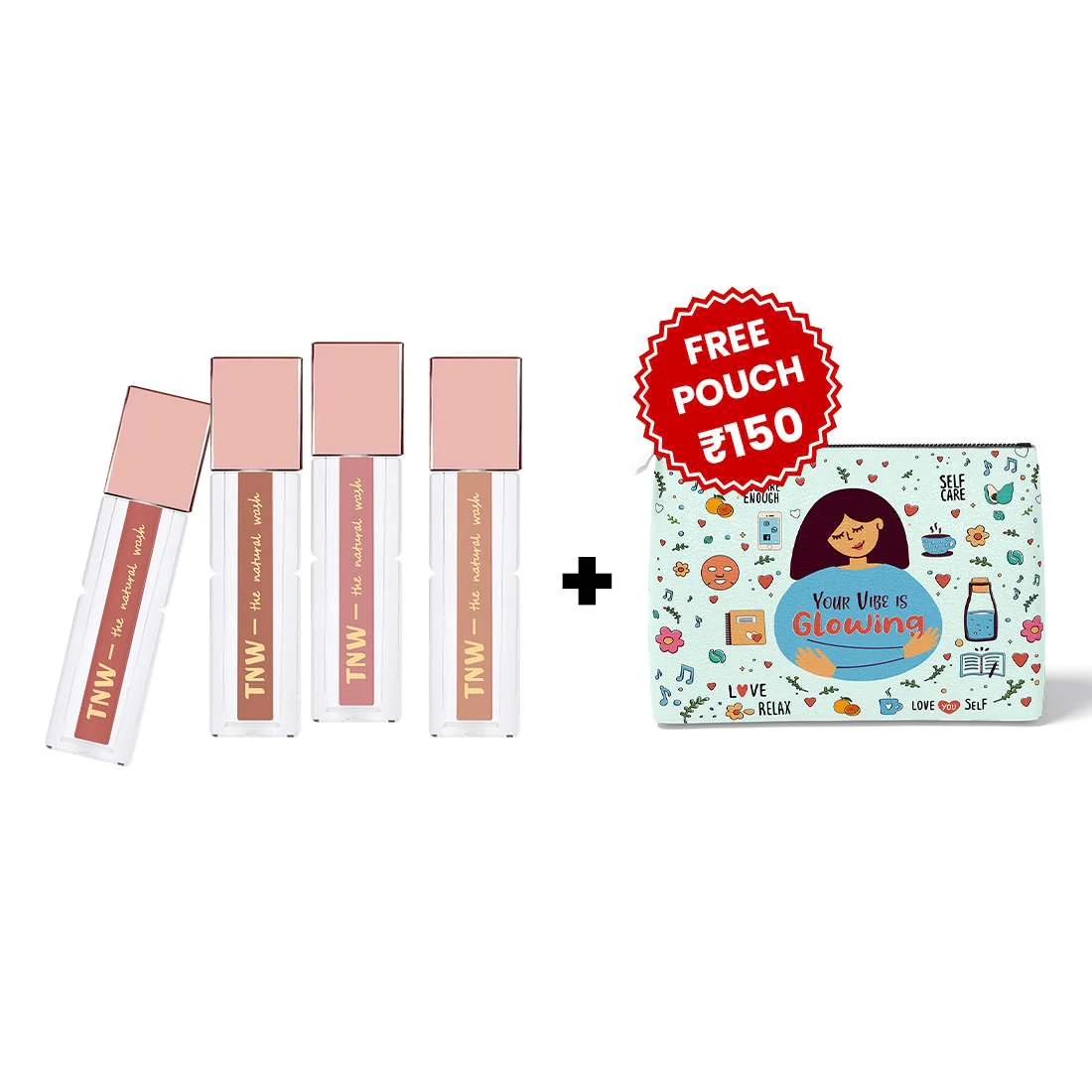 Pack of 4 Comfy Matte Liquid Lipstick | Weightless, Hydrating & Long-Wear | 4 Stunning Shades - Image 16