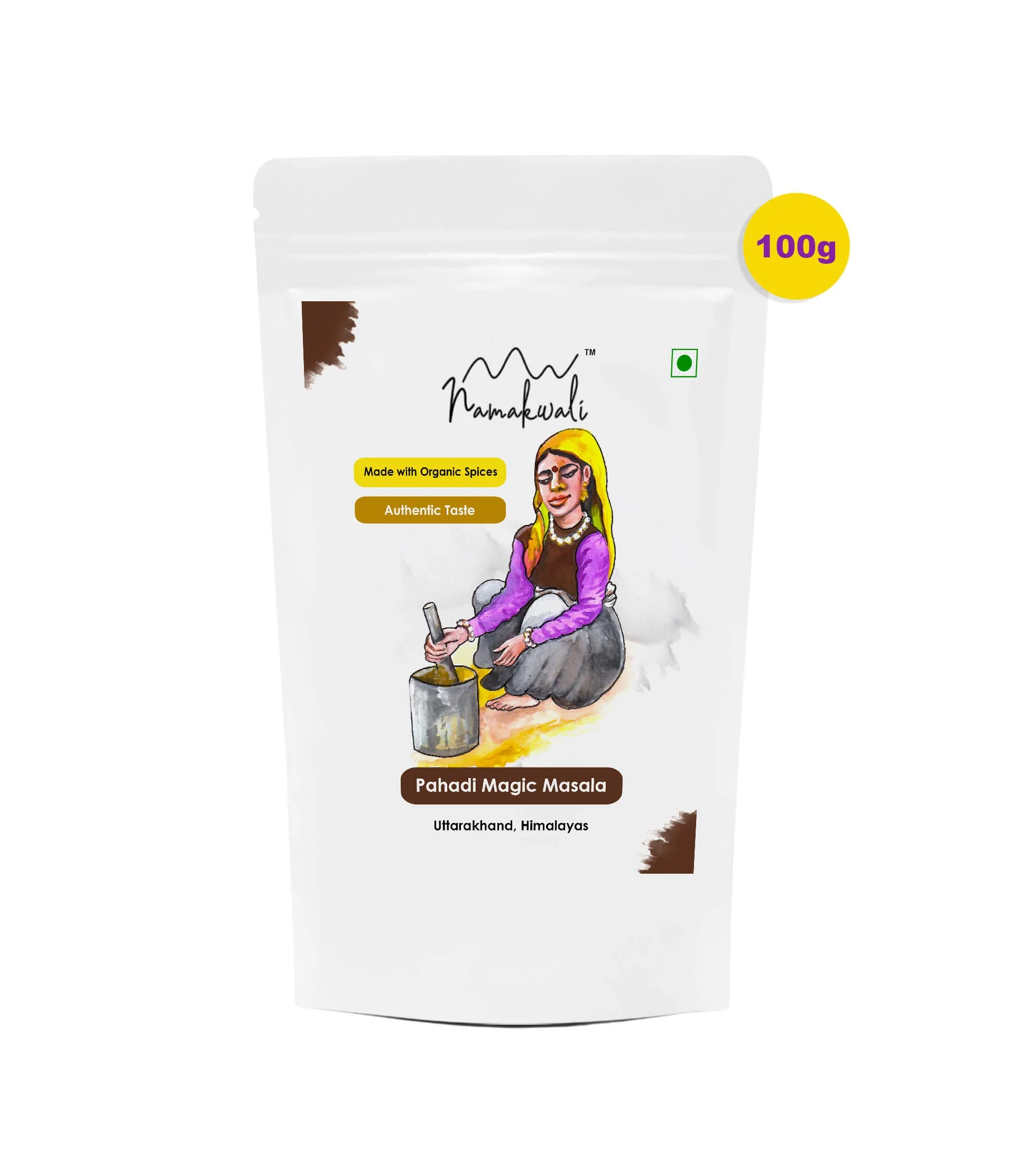 Pahadi Magic Mix Masala Hand Ground On Ulkhyaari, 100G - Image 19