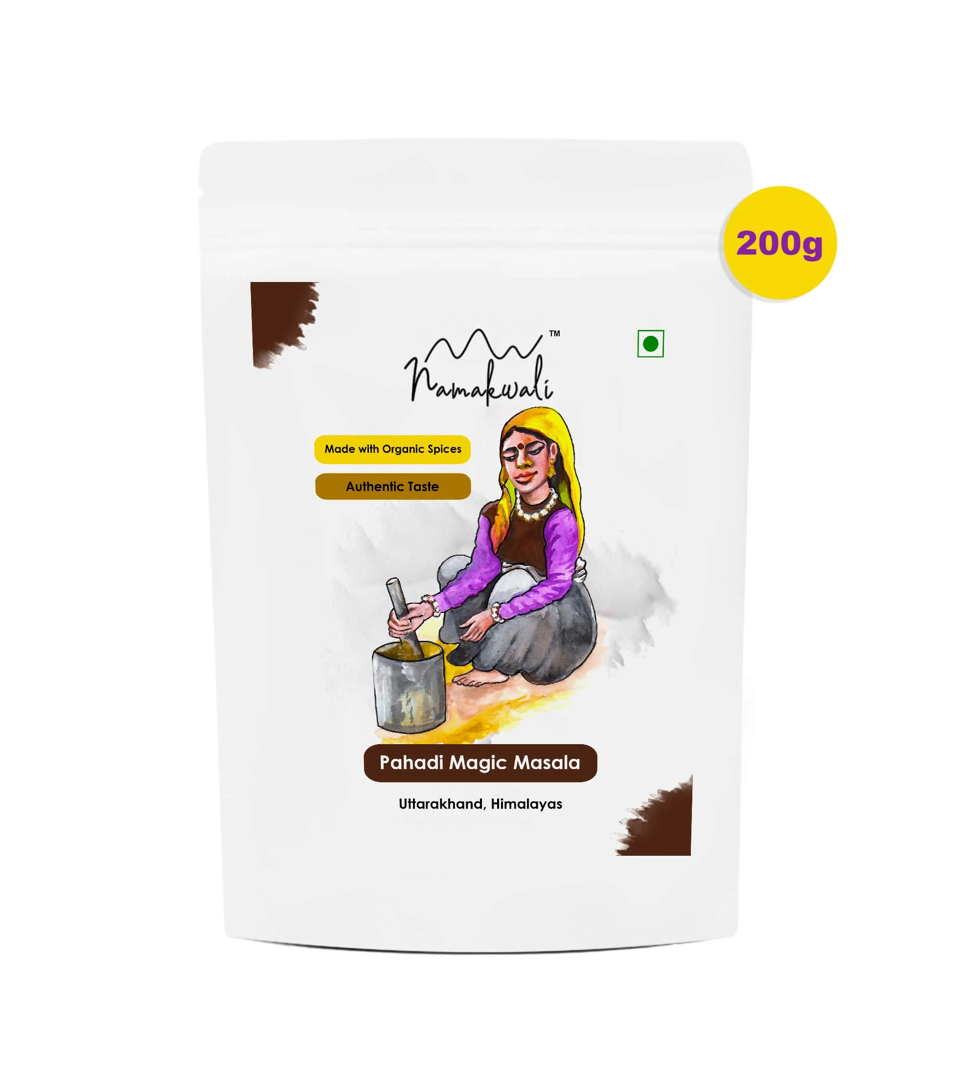 Pahadi Magic Mix Masala Hand Ground On Ulkhyaari, 200G - Image 11