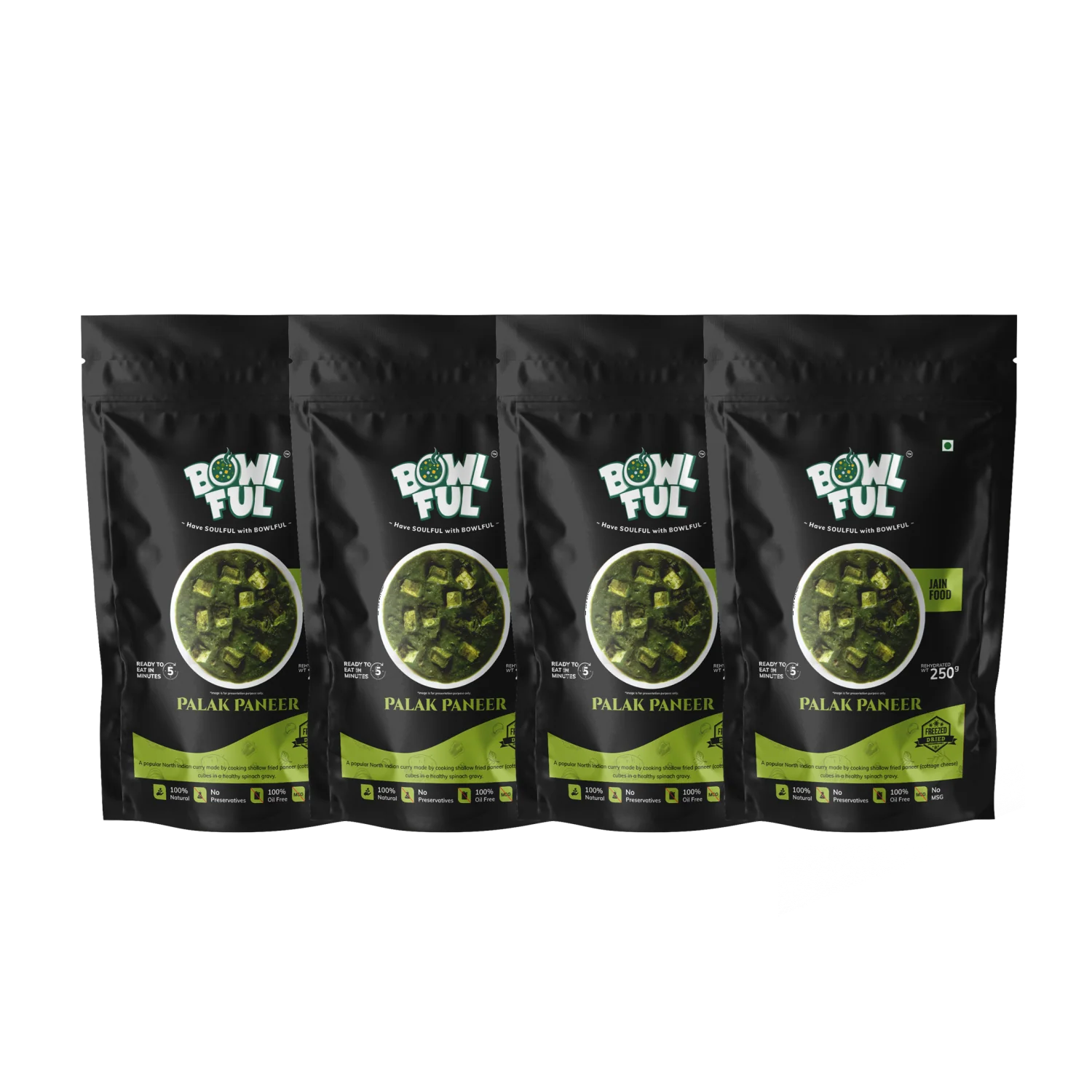 Palak Paneer Jain Pack Of 4 - Image 5