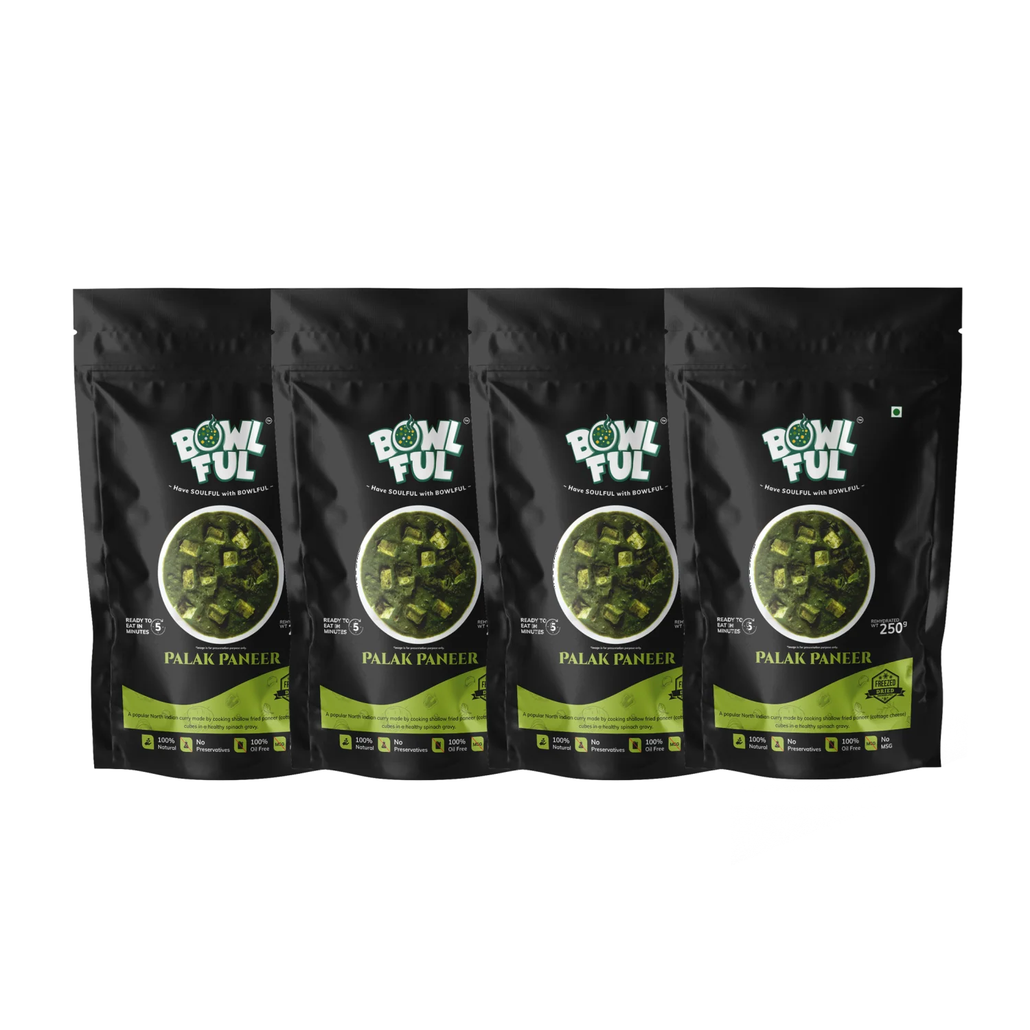 Palak Paneer Pack Of 4