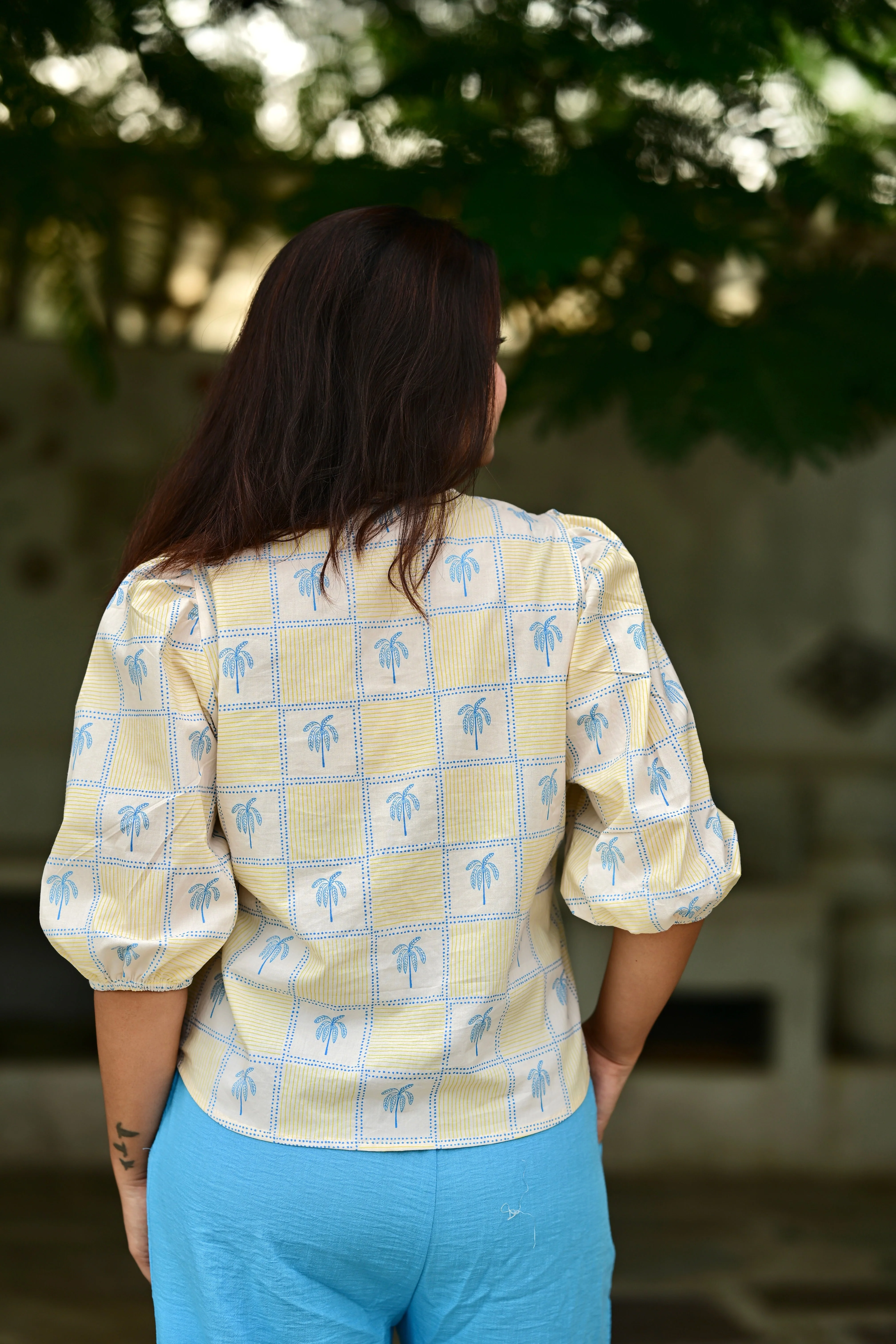 Palm Crop Top - Image 3