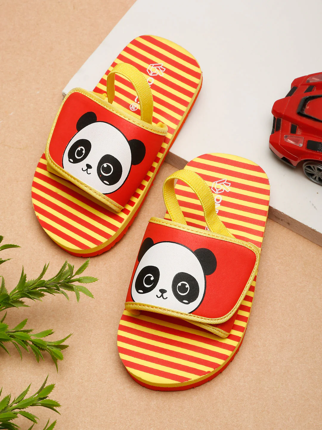 Panda Sliders/Flipflops With Adjustable Strap & Back Support (Boys) - Image 81