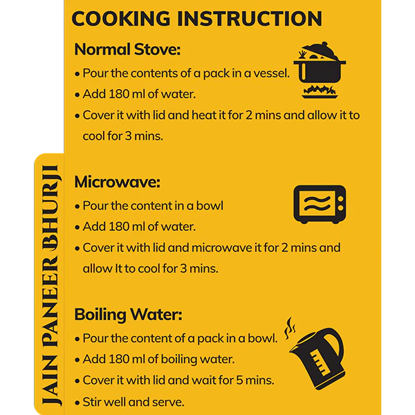 Paneer Bhurji Jain Pack Of 4 - Image 4