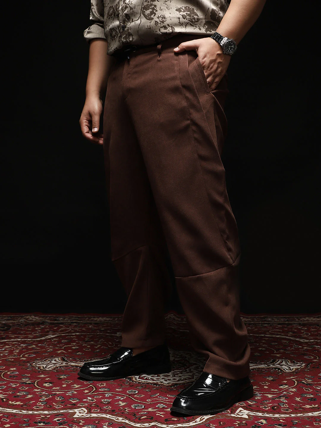 Panelled Chino Trousers - Image 3