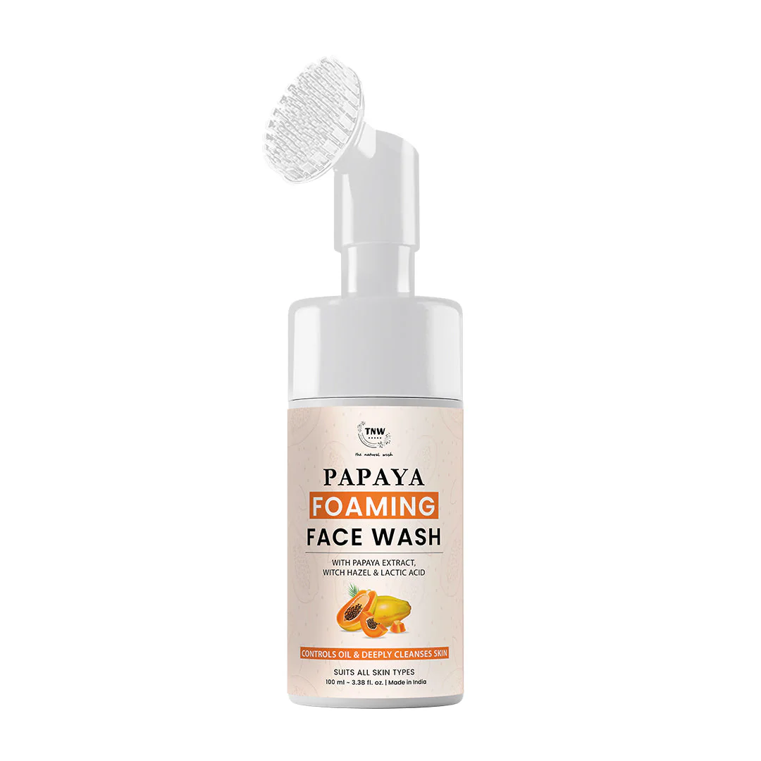 Papaya Foaming Face Wash With Lactic Acid & Panthenol - Image 17
