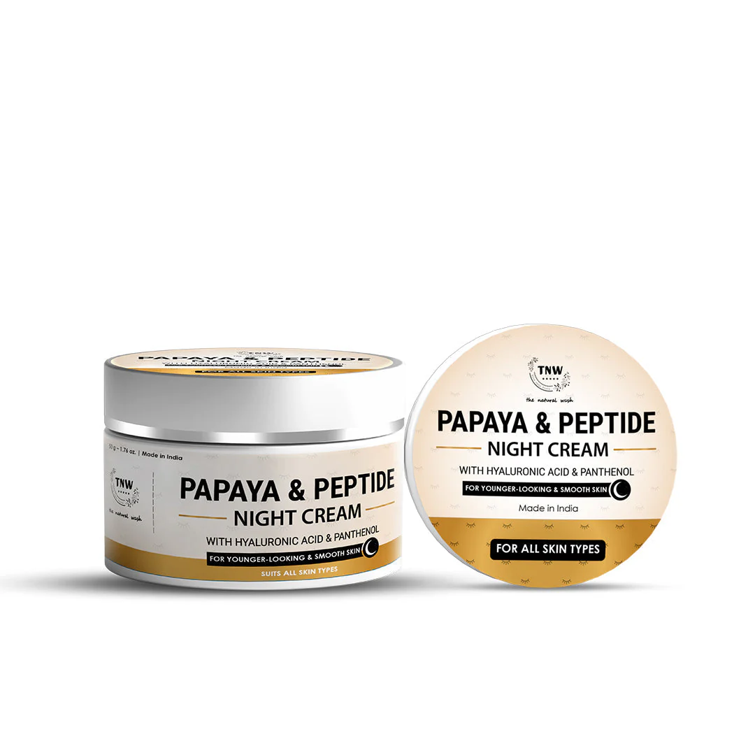 Papaya & Peptide Night Cream for Healthy Skin. - Image 6
