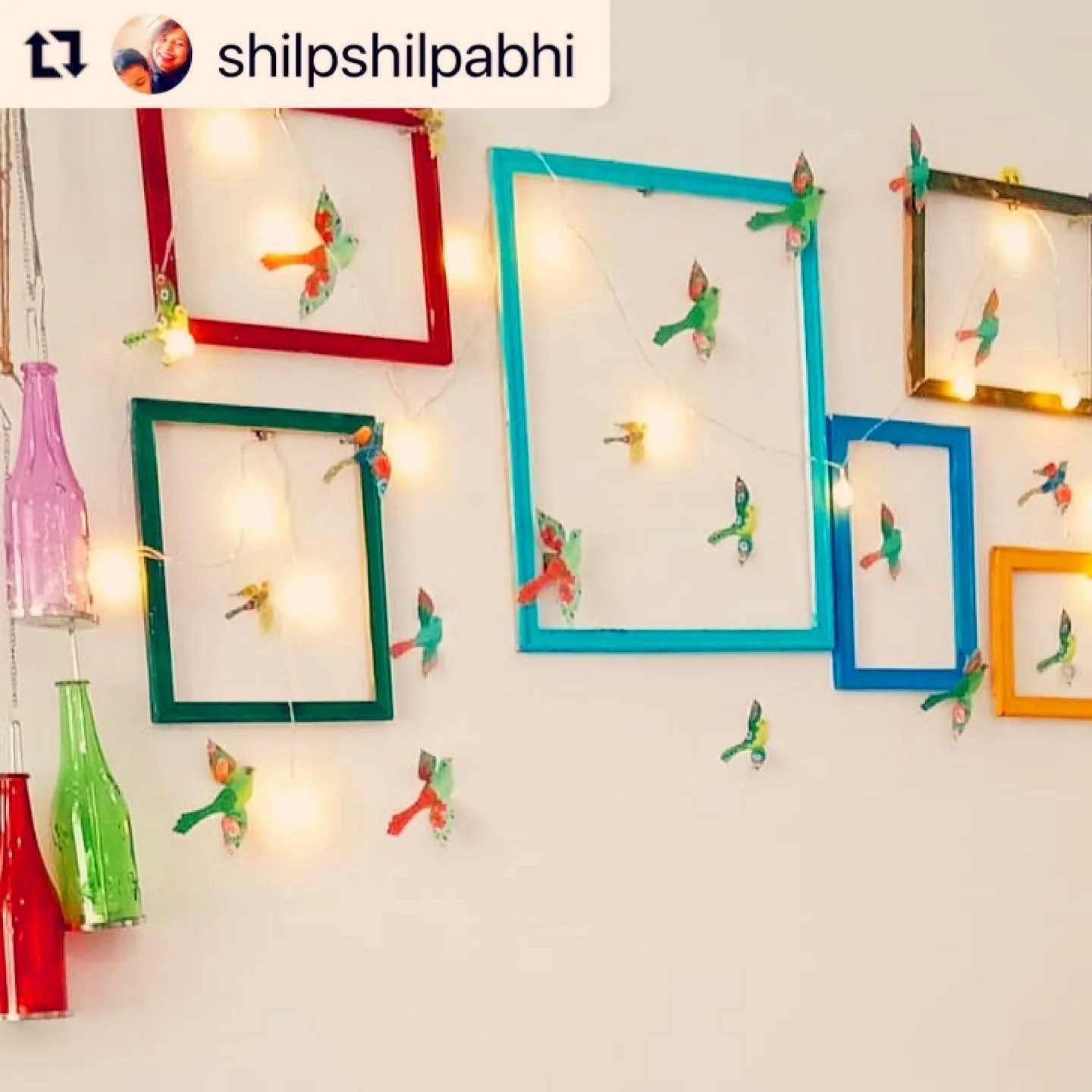 Paper Birds for Wall Decoration: Set of 24 - Image 19
