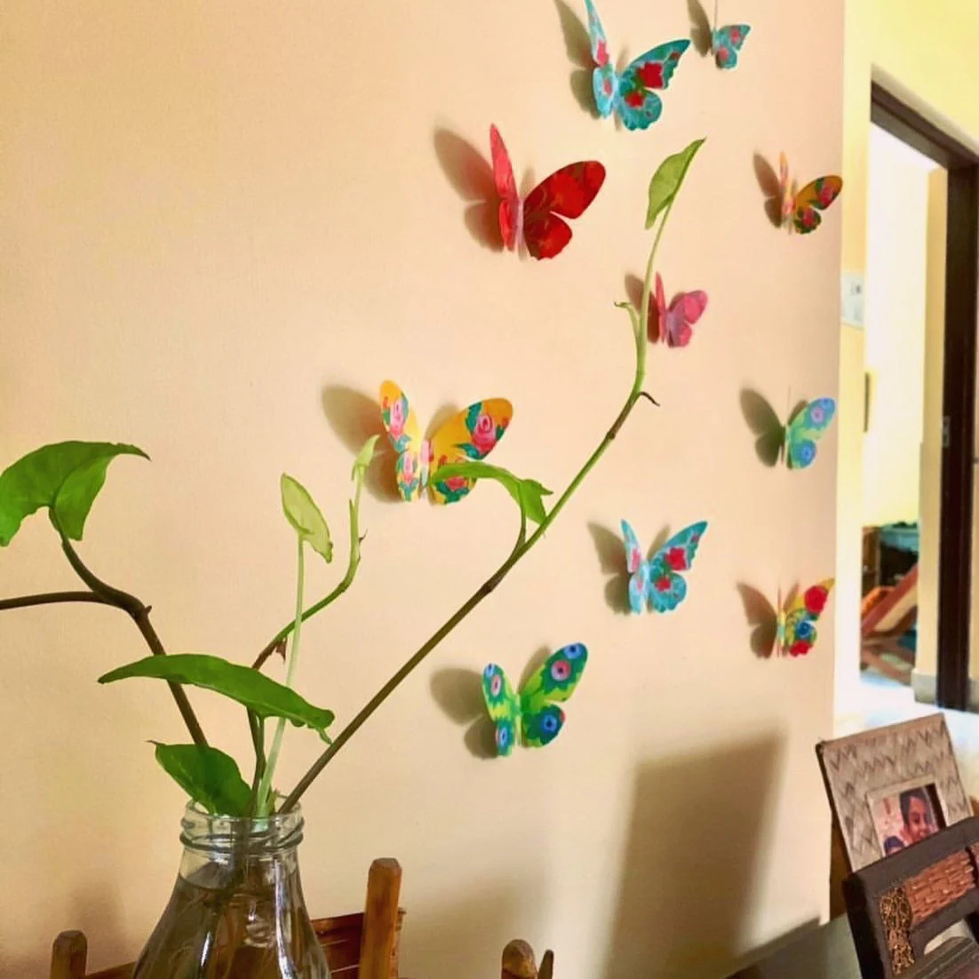 Paper Butterflies for Wall Decoration: Set of 24 - Image 10