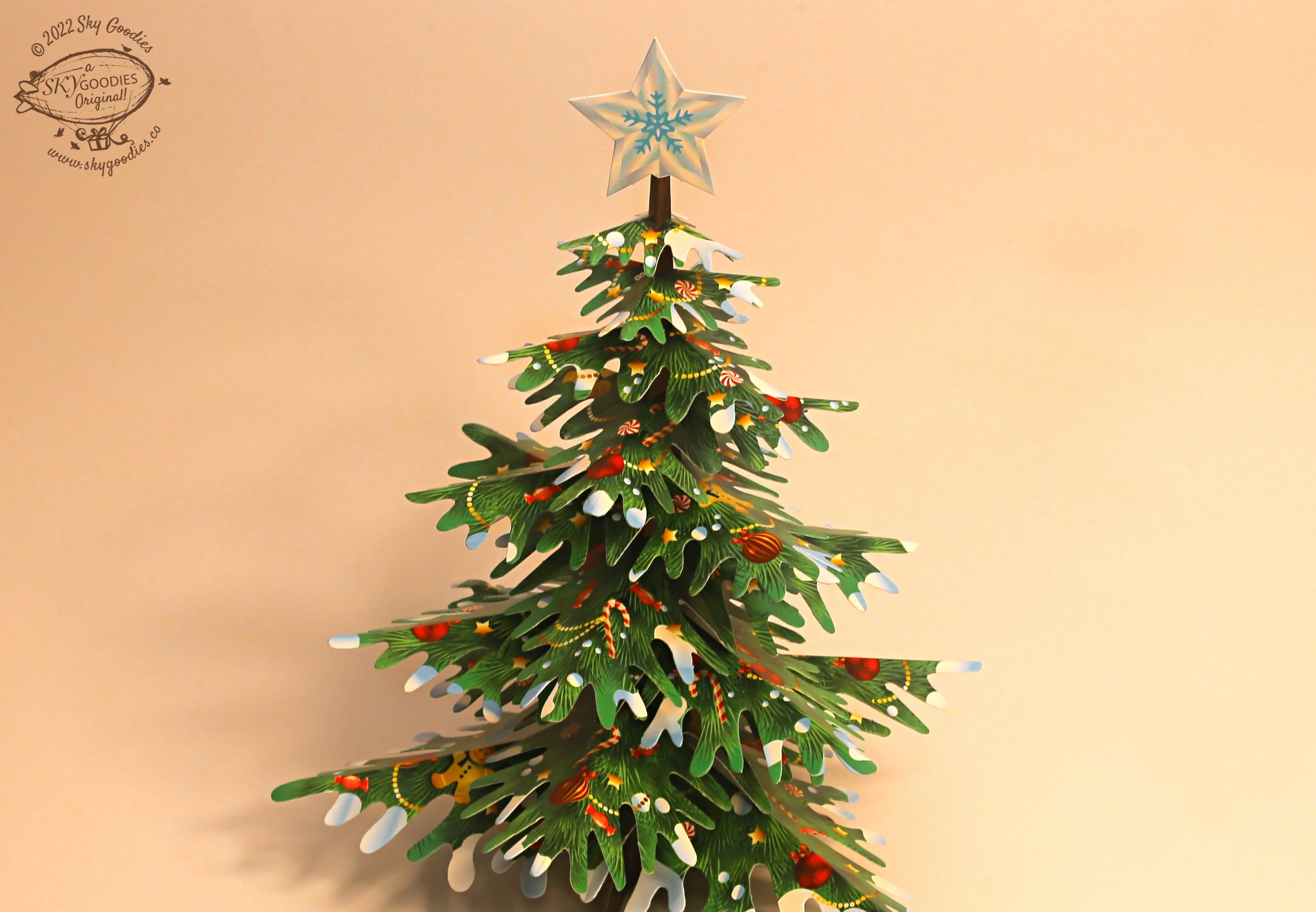 Paper Christmas Tree: DIY Paper Craft Kit - Image 7