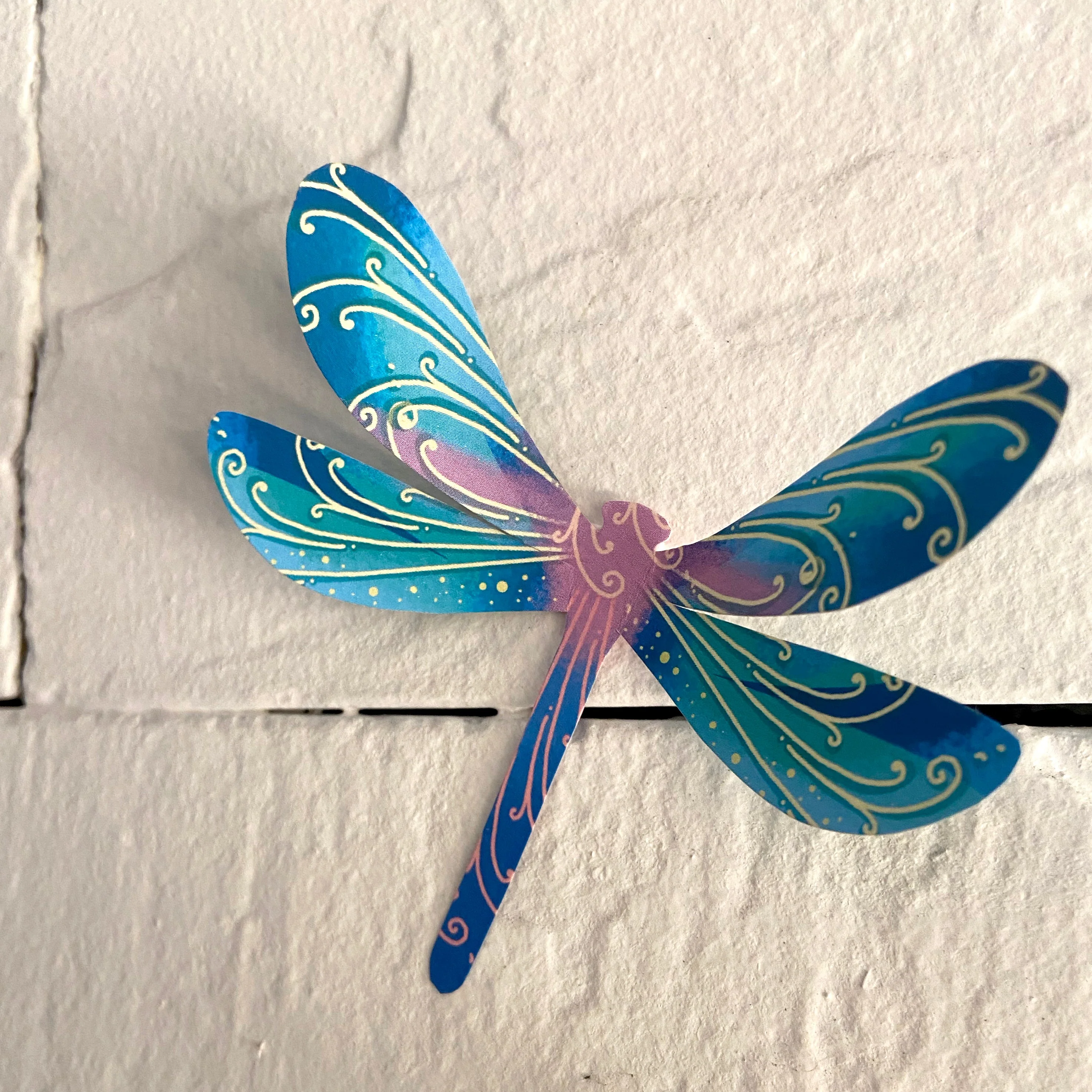 Paper Dragonflies for Wall Decoration: Set of 24 - Image 11