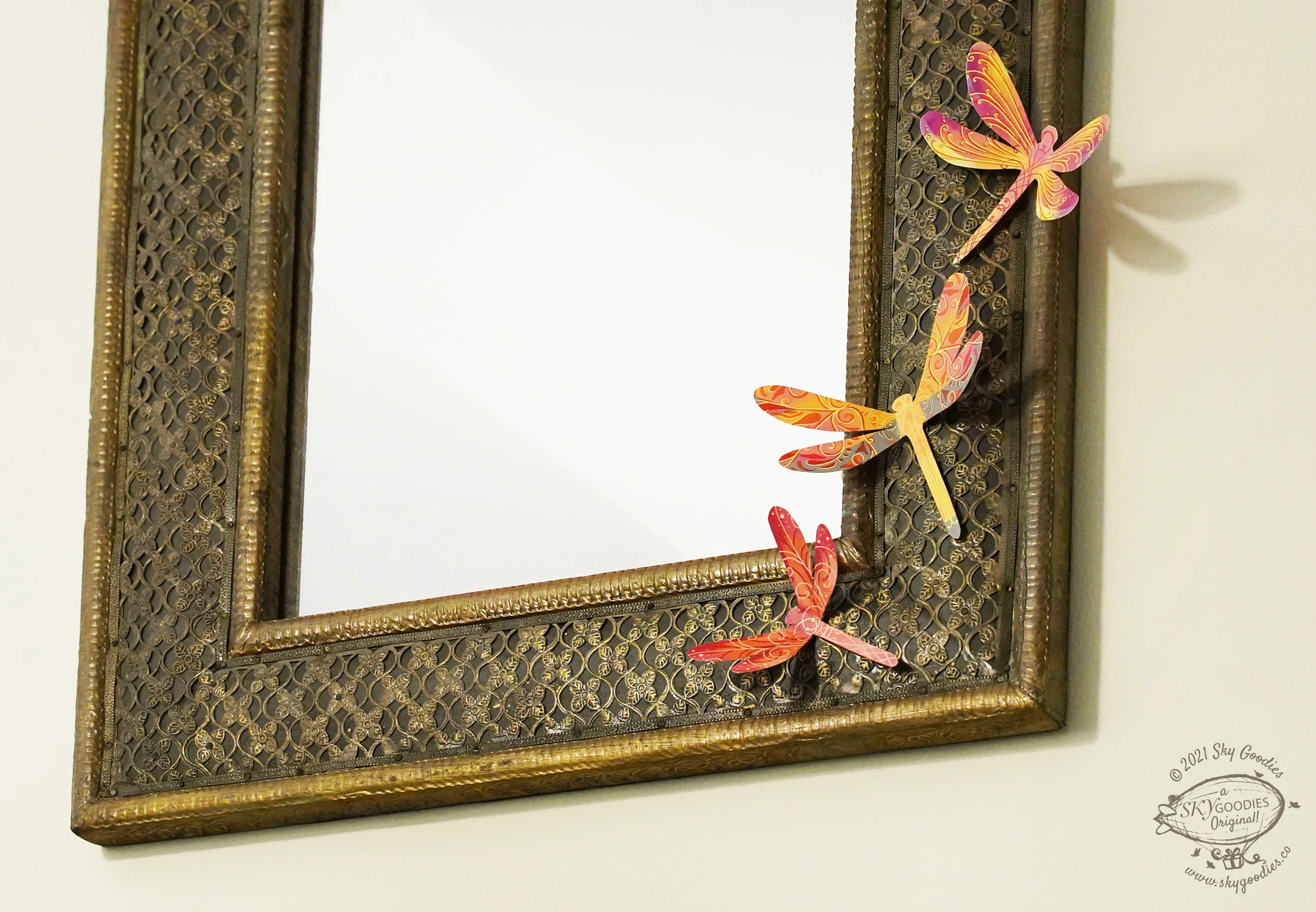 Paper Dragonflies for Wall Decoration: Set of 24 - Image 5
