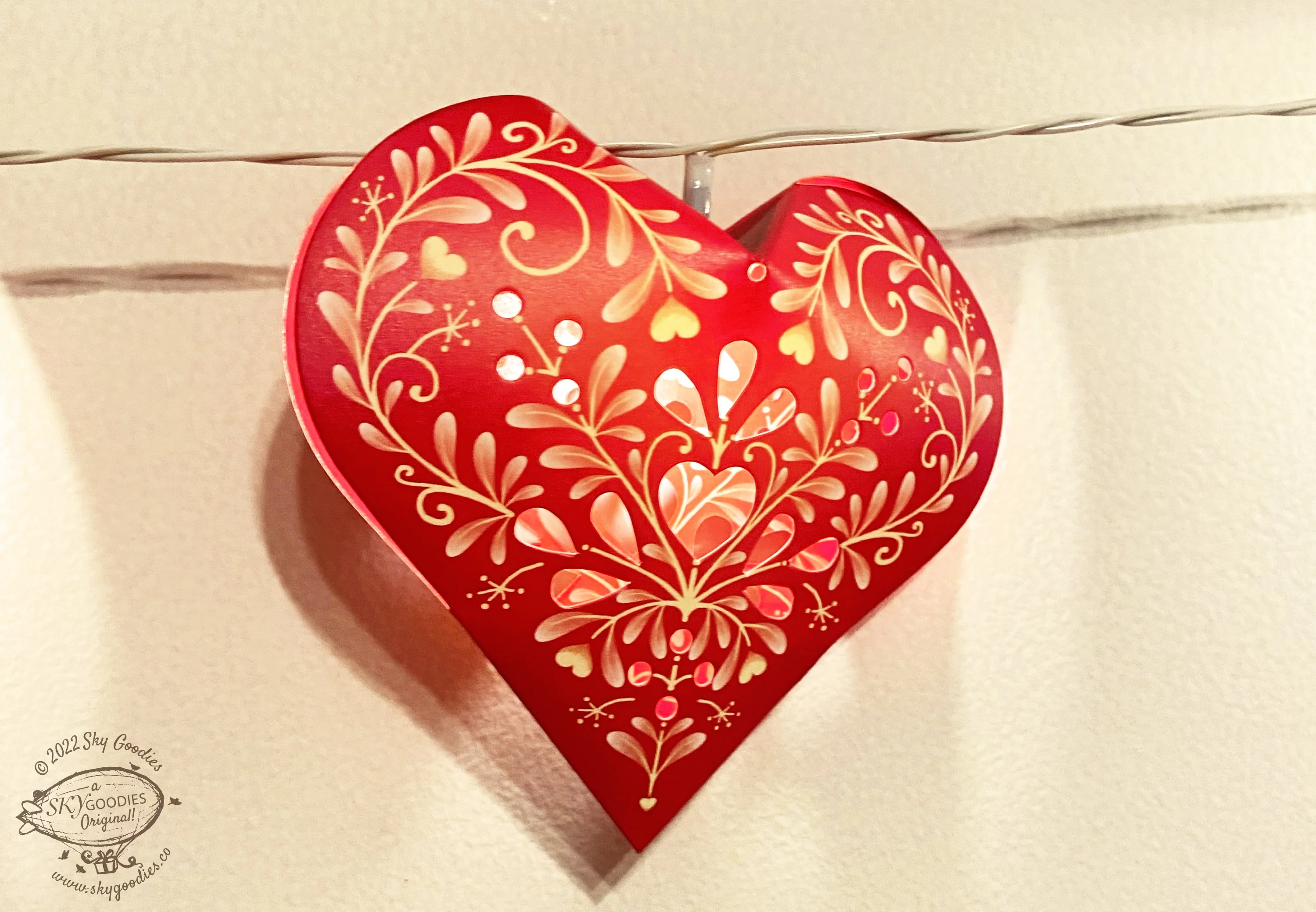 Paper Sweet Hearts Fairy Lights - Image 9