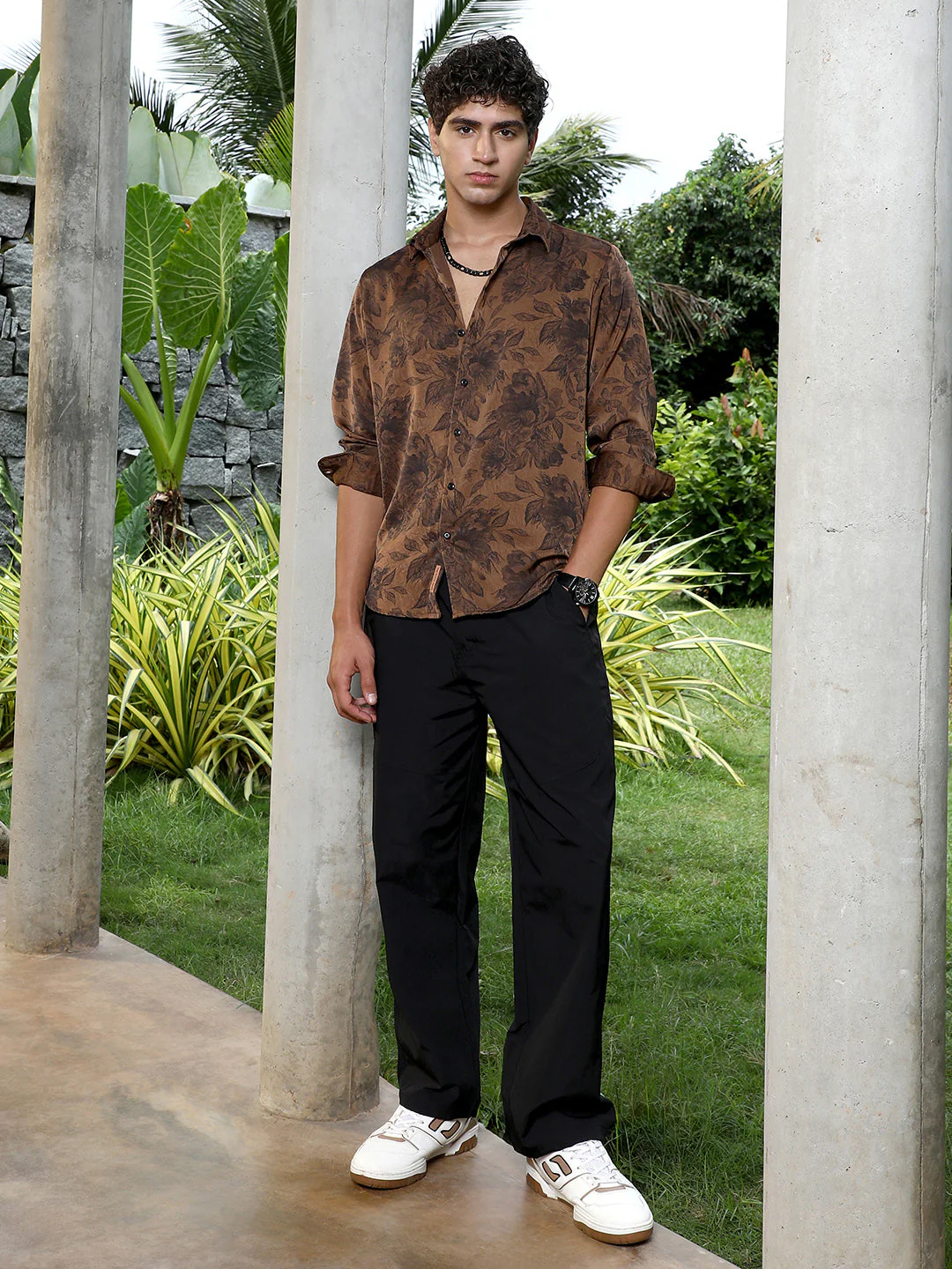 Papillon-Garden Imprint Shirt - Image 5