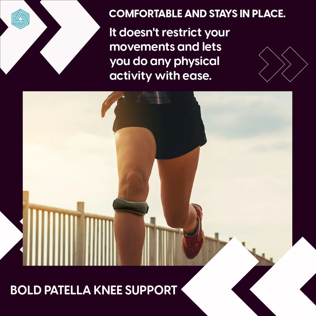 Patella Knee Sleeve - Grey - Image 2