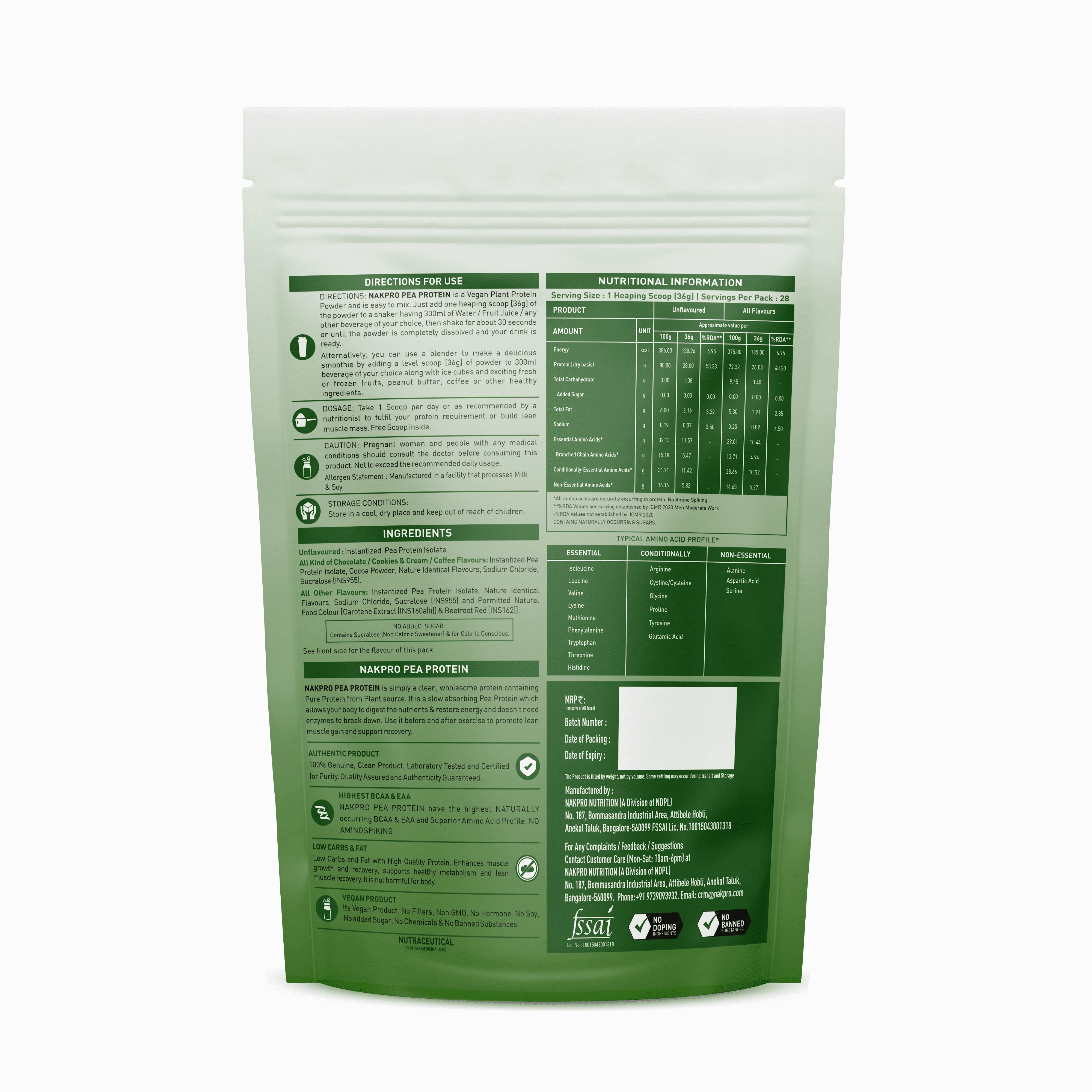 Pea Protein Isolate | Plant Based Protein - Image 4