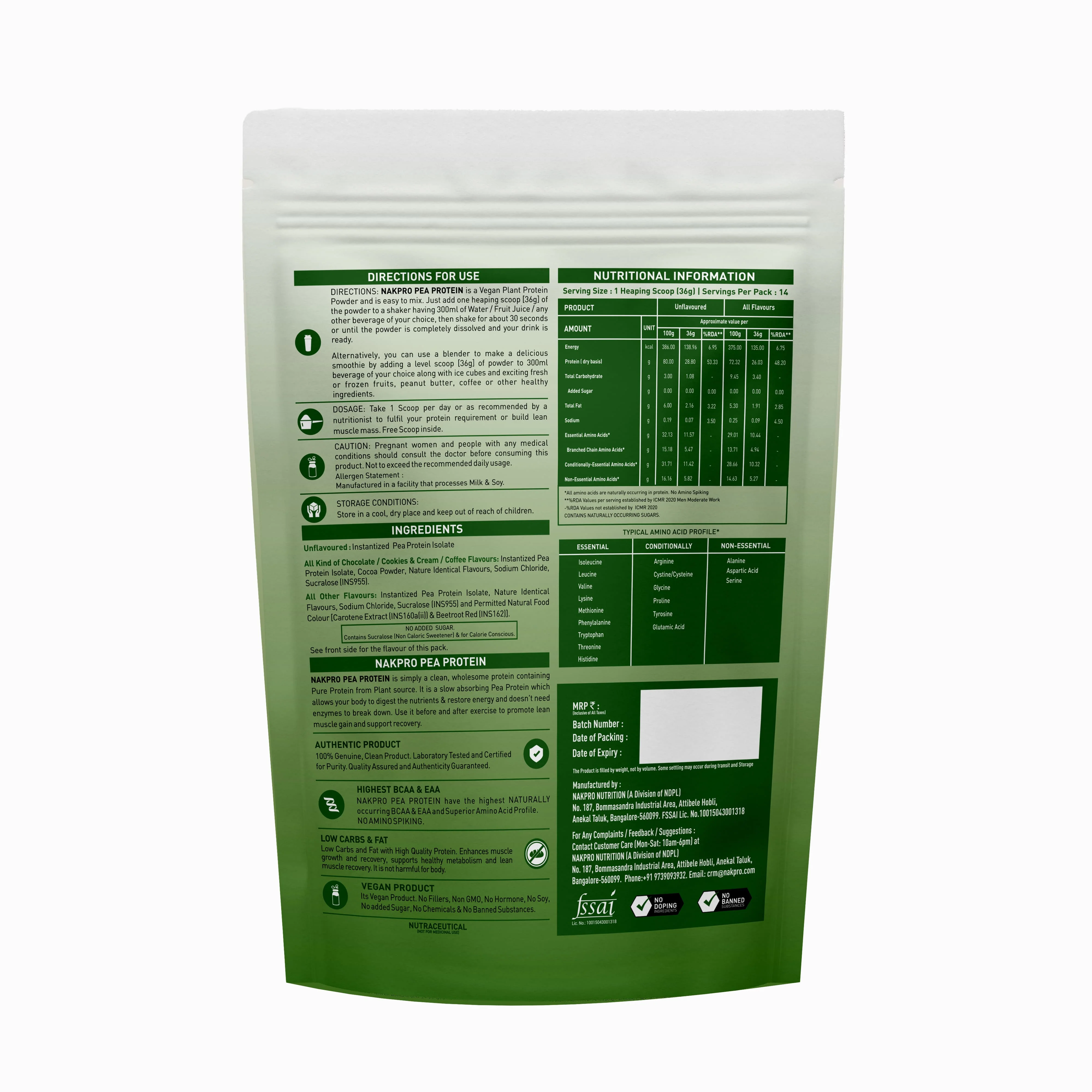 Pea Protein Isolate | Plant Based Protein - Image 47